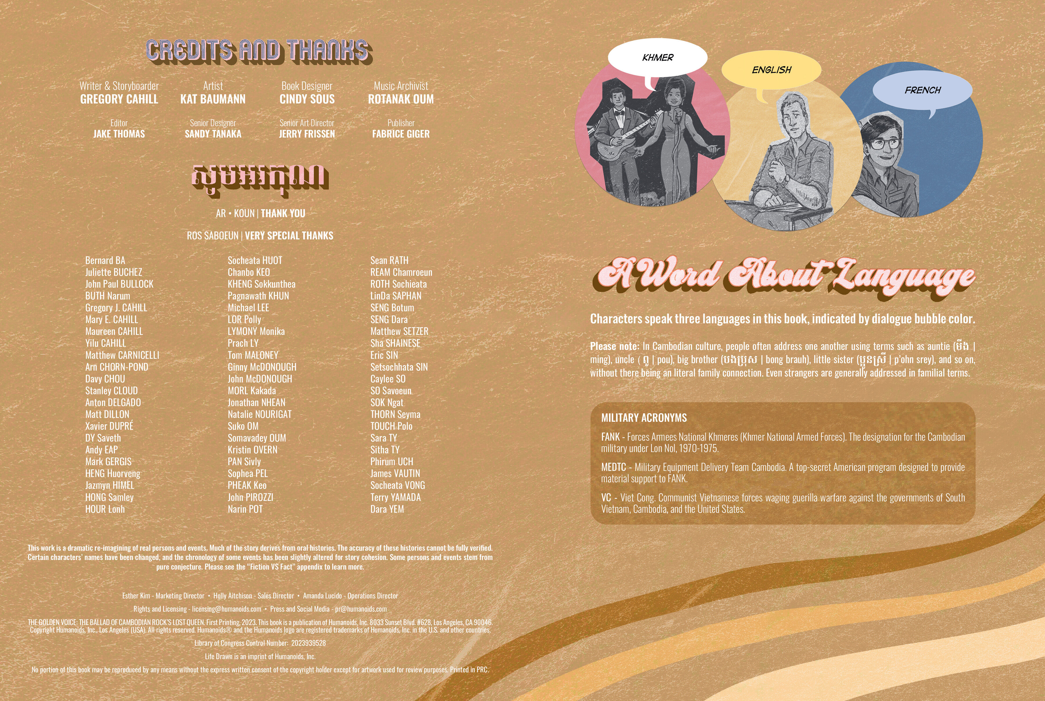 Read online The Golden Voice: The Ballad of Cambodian Rock's Lost Queen comic -  Issue # TPB (Part 1) - 3