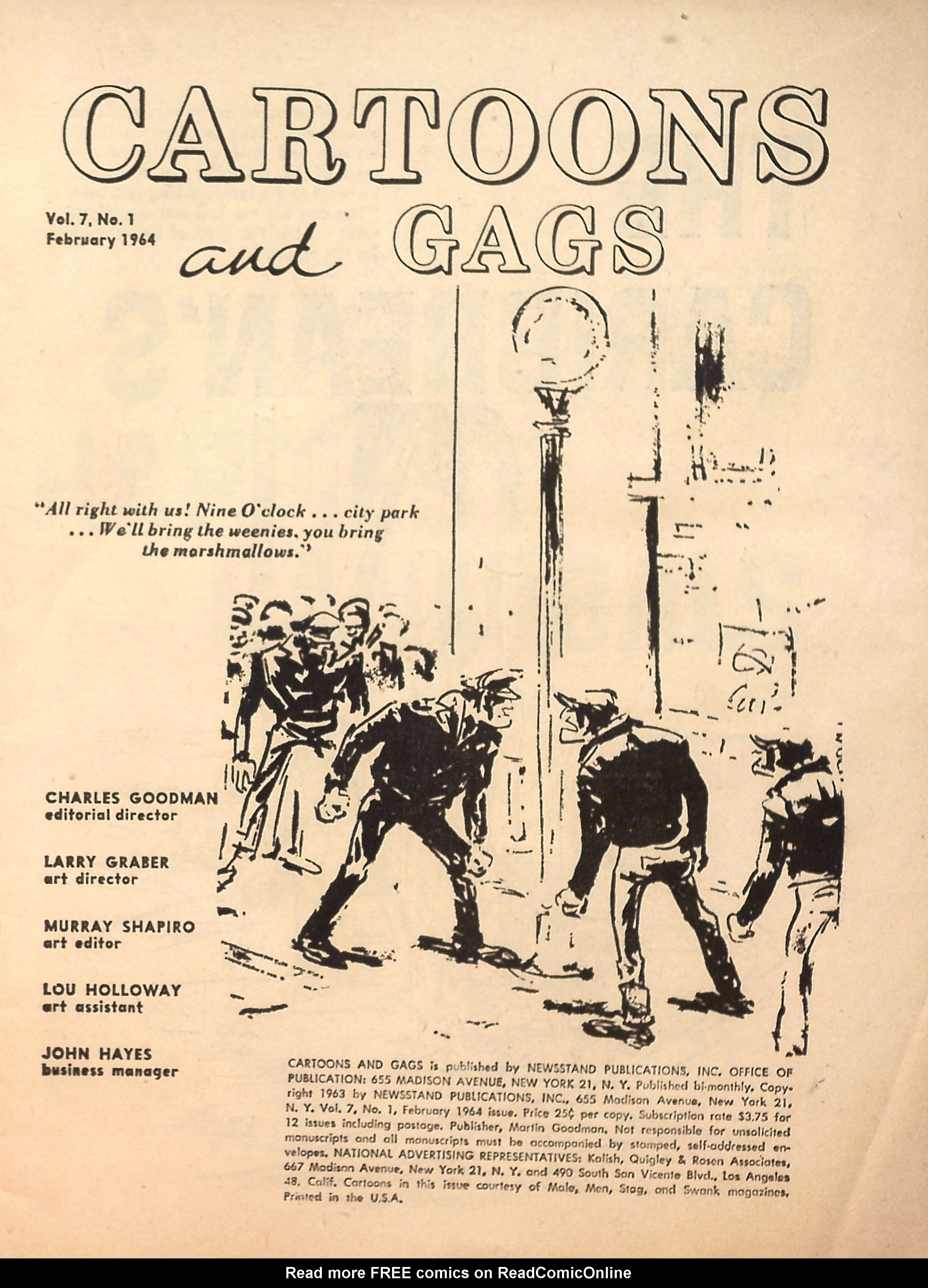 Read online Cartoons and Gags comic -  Issue #26 - 3