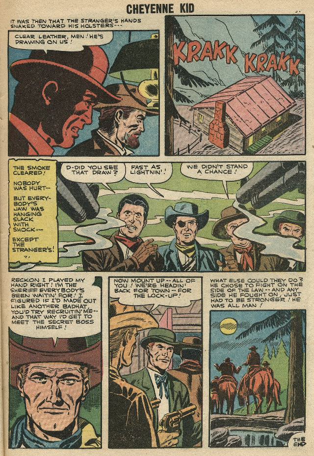 Read online Cheyenne Kid comic -  Issue #8 - 34