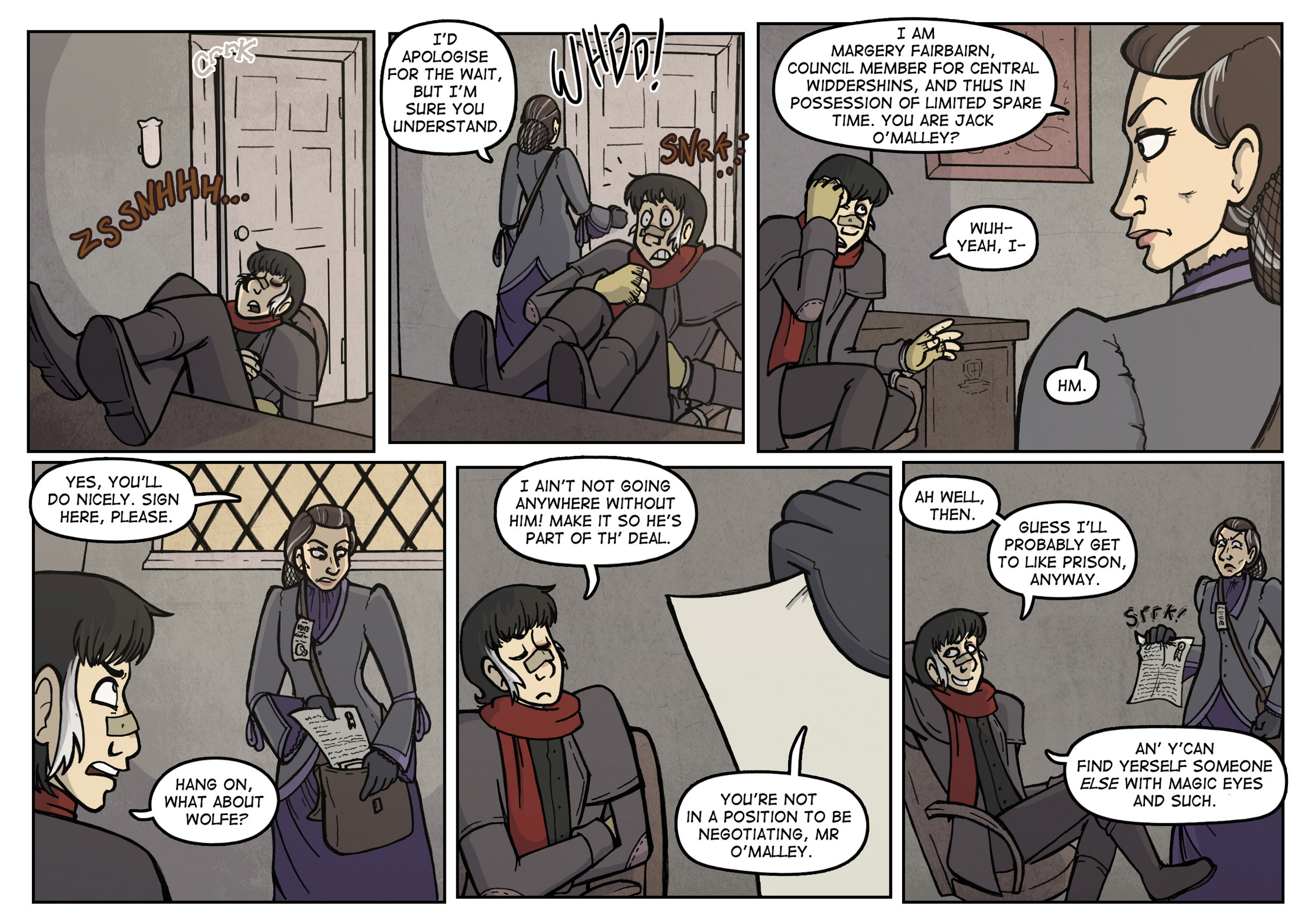 Read online Widdershins comic -  Issue #2 - 17