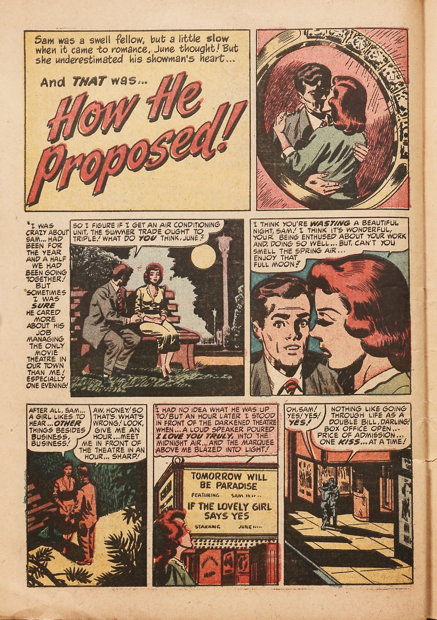 Read online Young Love (1949) comic -  Issue #32 - 38