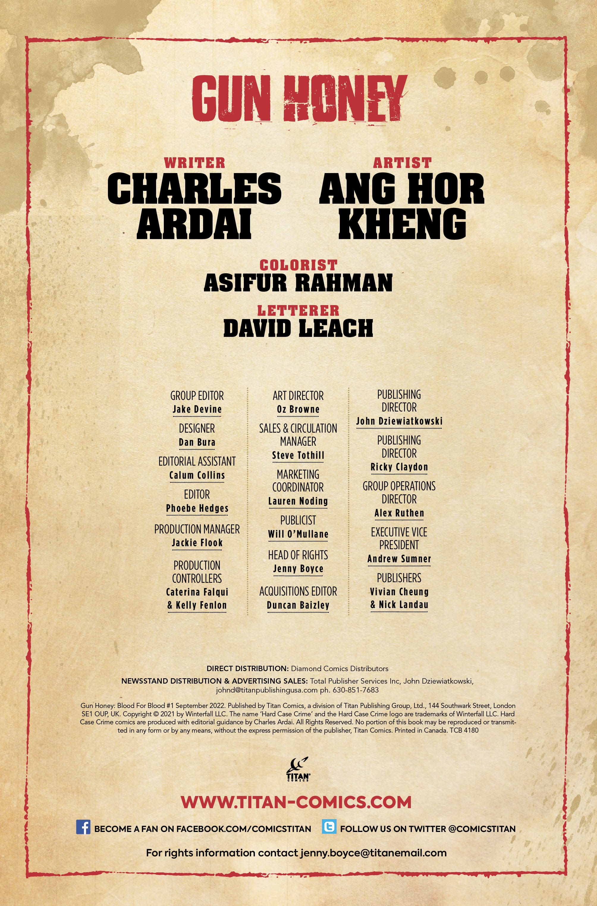 Read online Gun Honey: Blood for Blood comic -  Issue #1 - 7