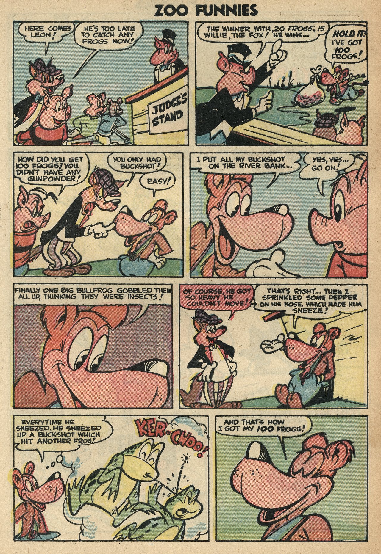 Read online Zoo Funnies comic -  Issue #5 - 20