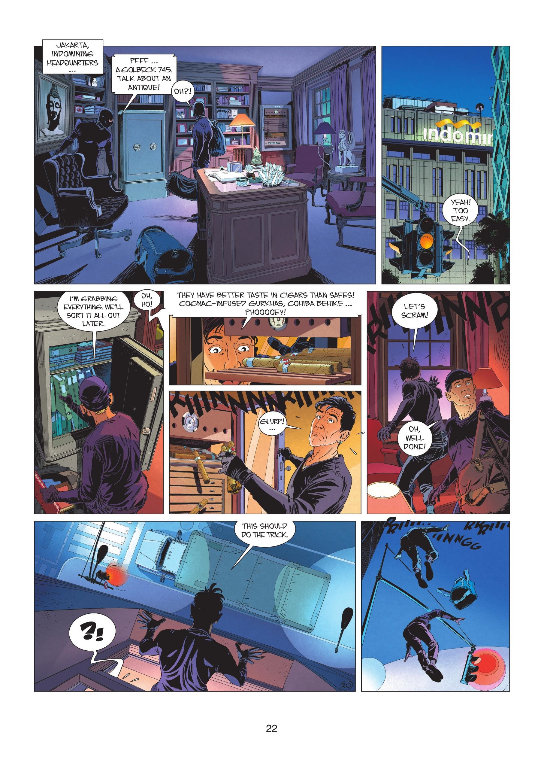 Read online Largo Winch comic -  Issue #20 - 24