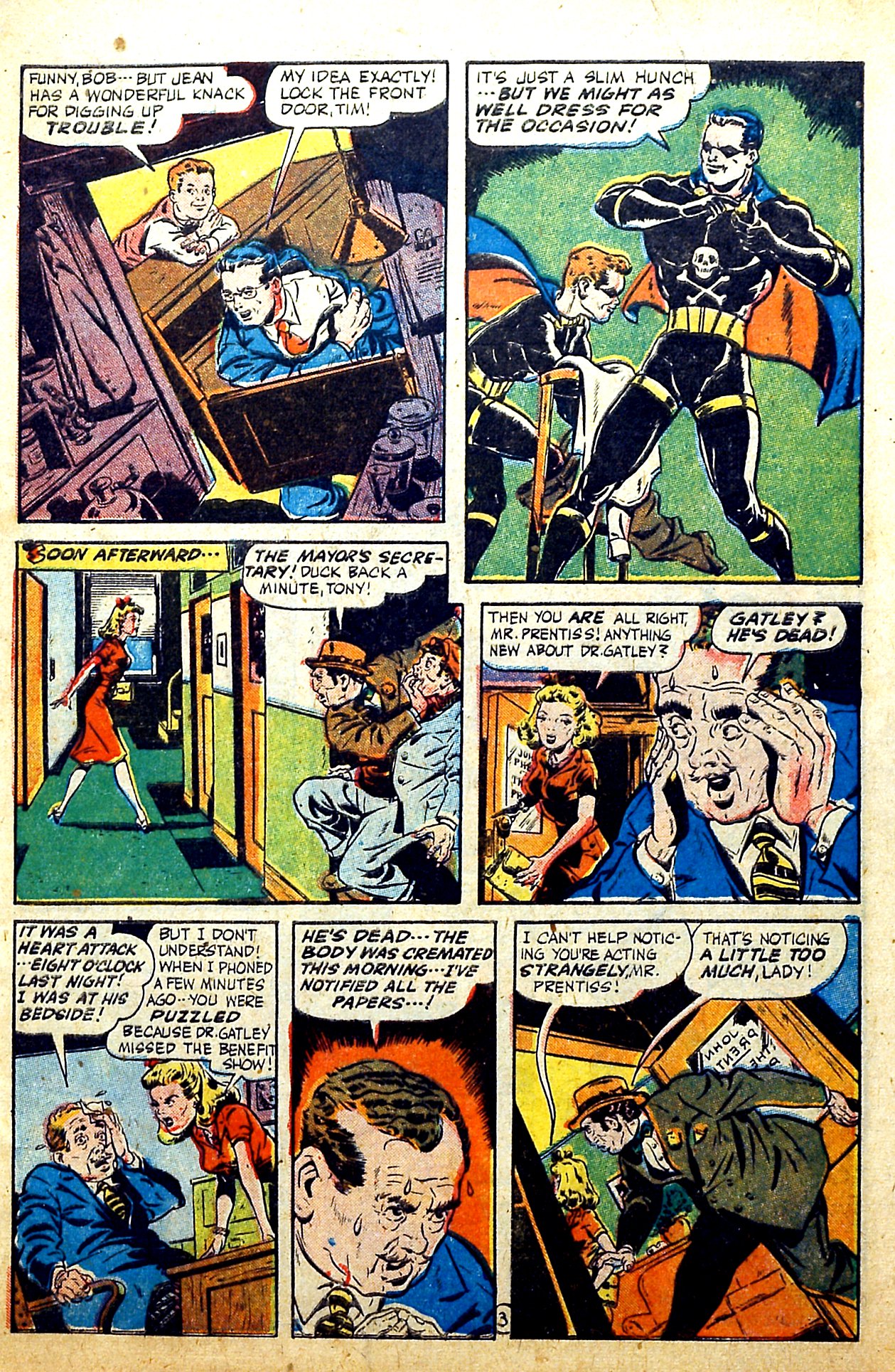 Read online Exciting Comics comic -  Issue #50 - 4
