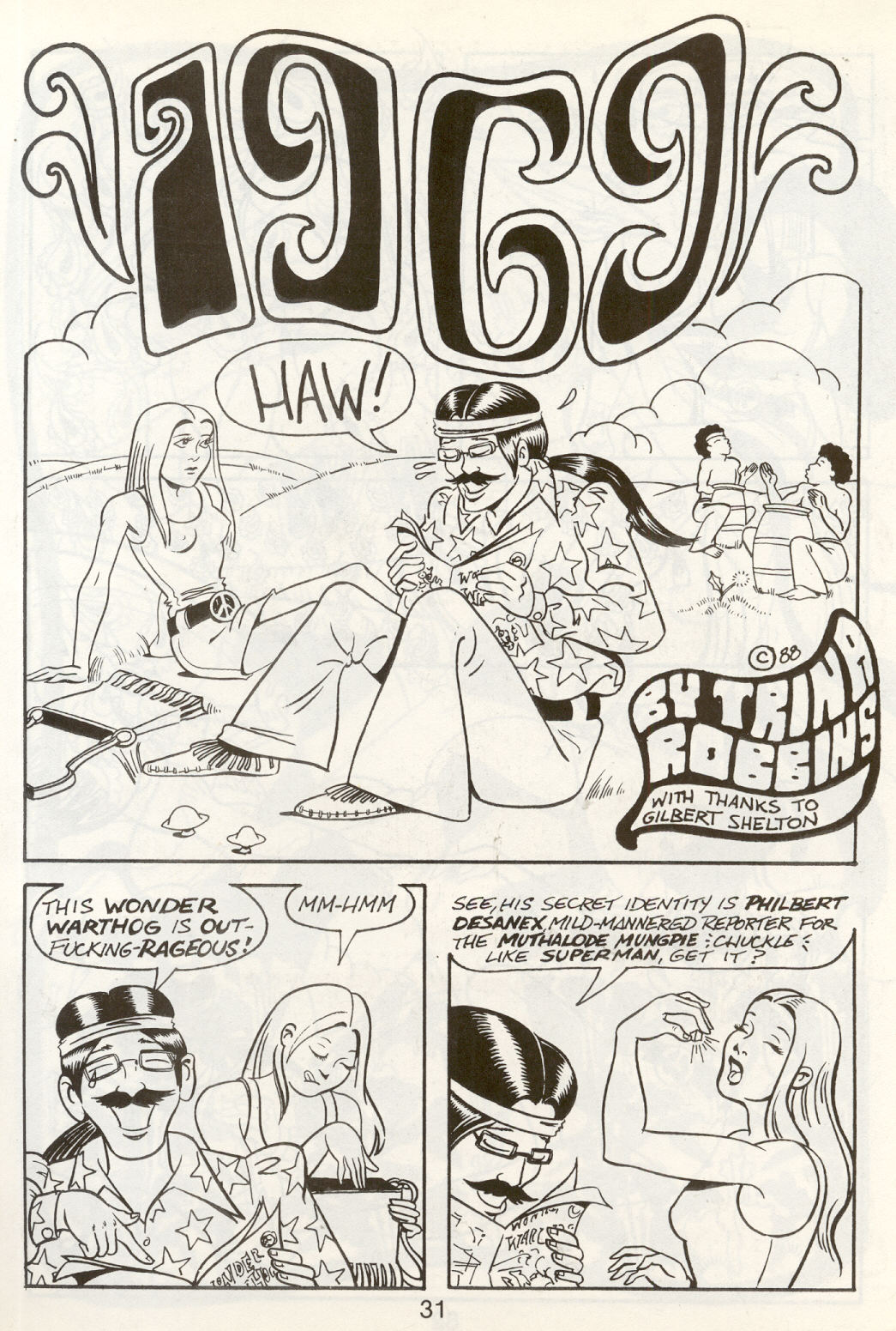 Read online Rip Off Comix comic -  Issue #21 - 33