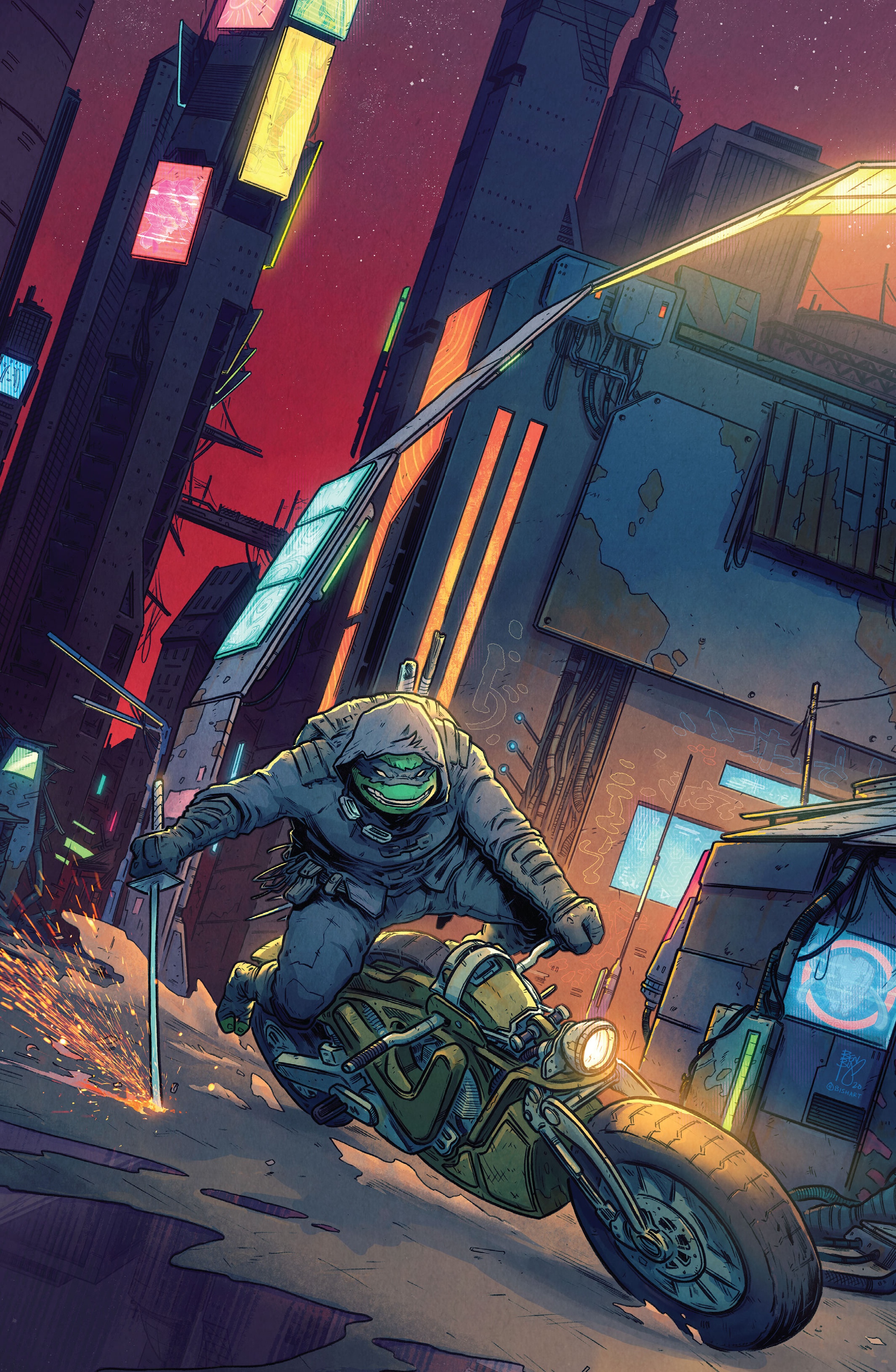 Read online Teenage Mutant Ninja Turtles: The Last Ronin - The Covers comic -  Issue # TPB (Part 1) - 41