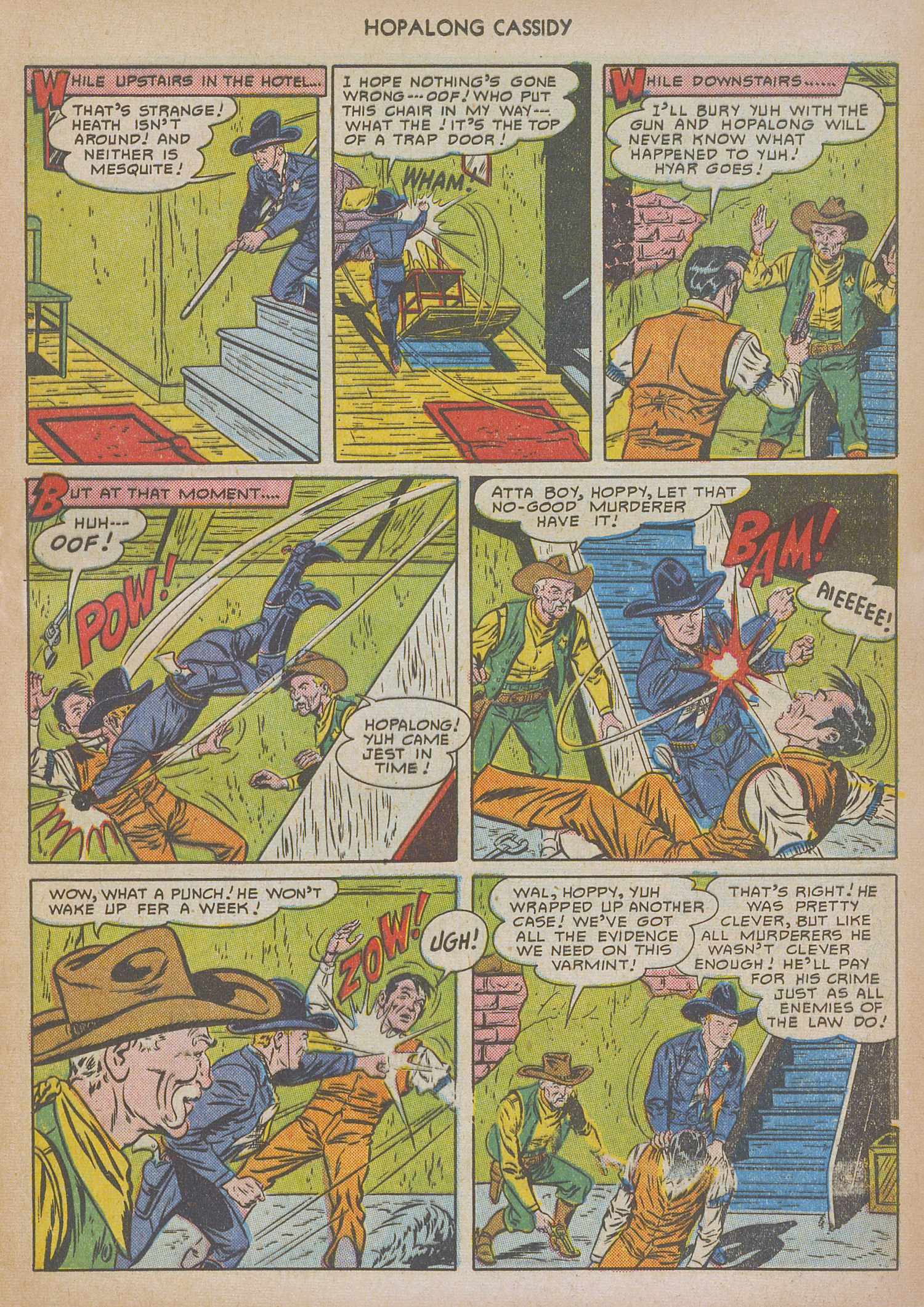 Read online Hopalong Cassidy comic -  Issue #51 - 13