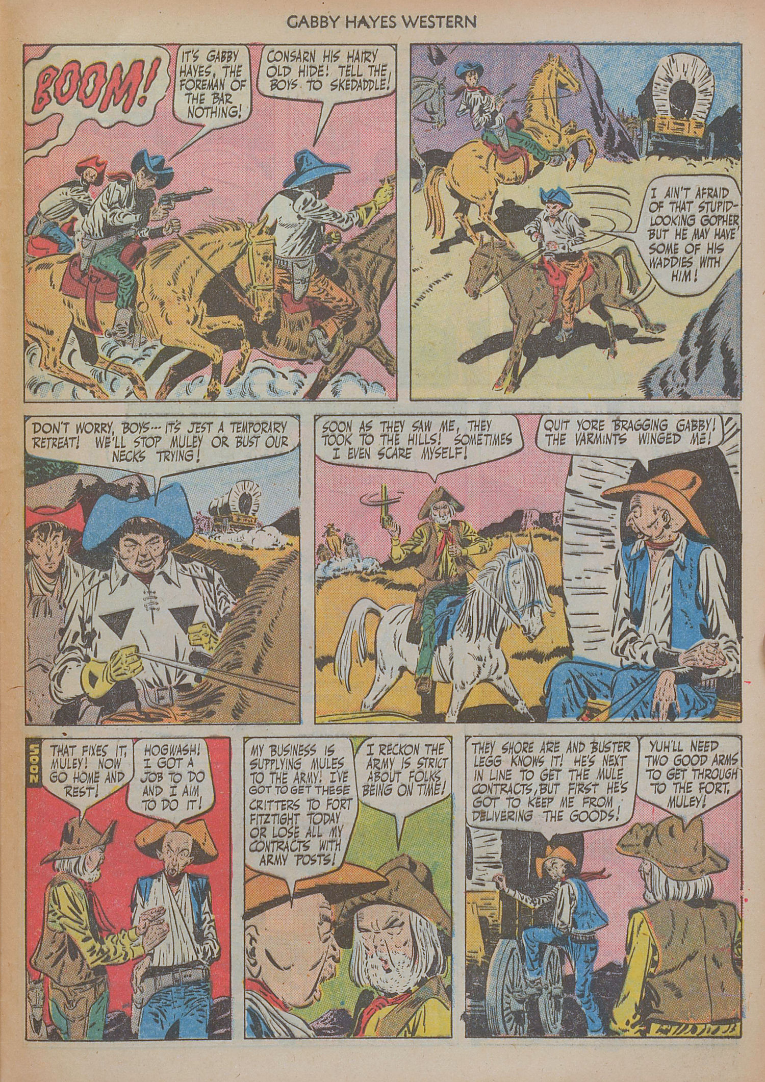 Read online Gabby Hayes Western comic -  Issue #22 - 41