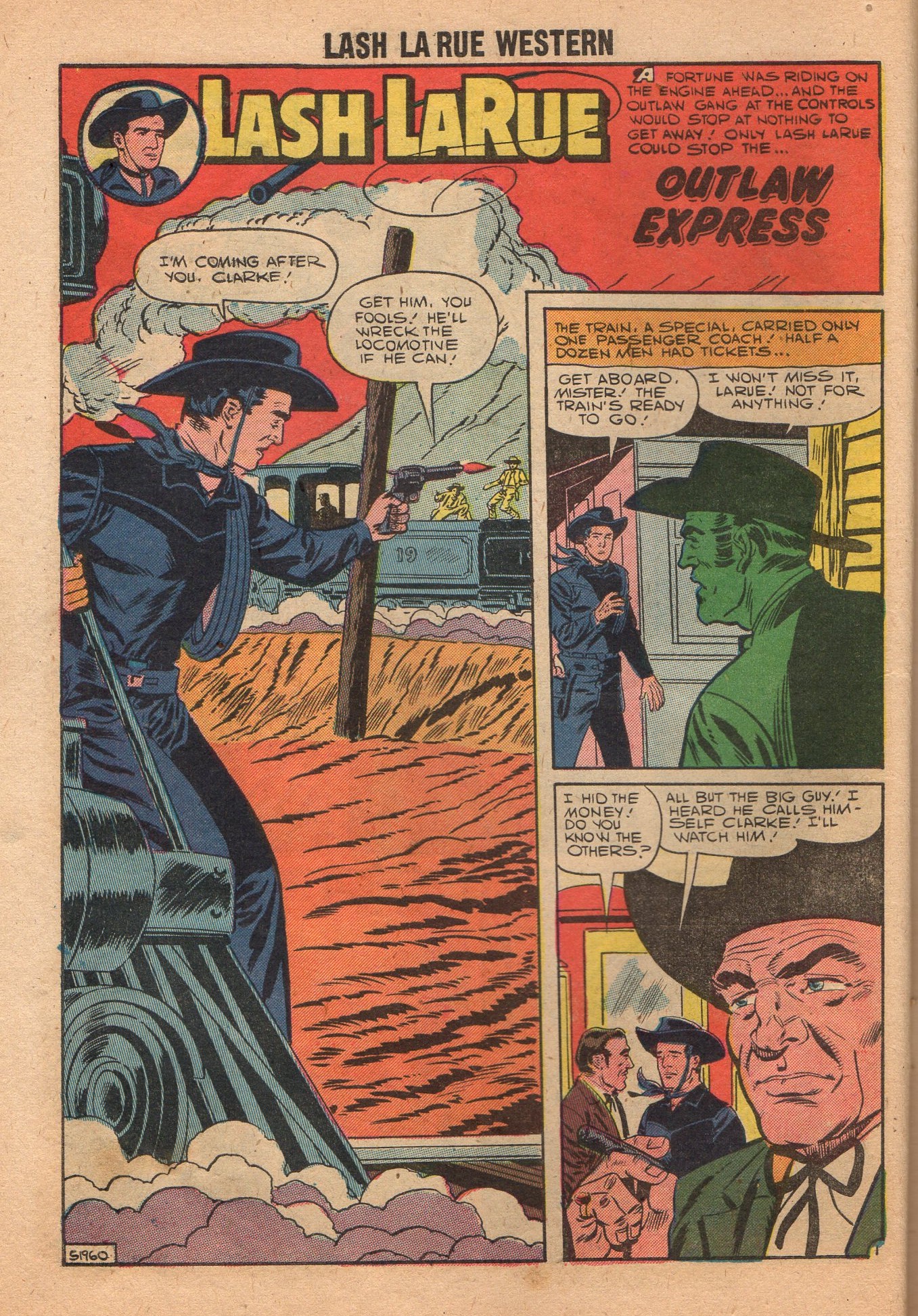 Read online Lash Larue Western (1949) comic -  Issue #65 - 10