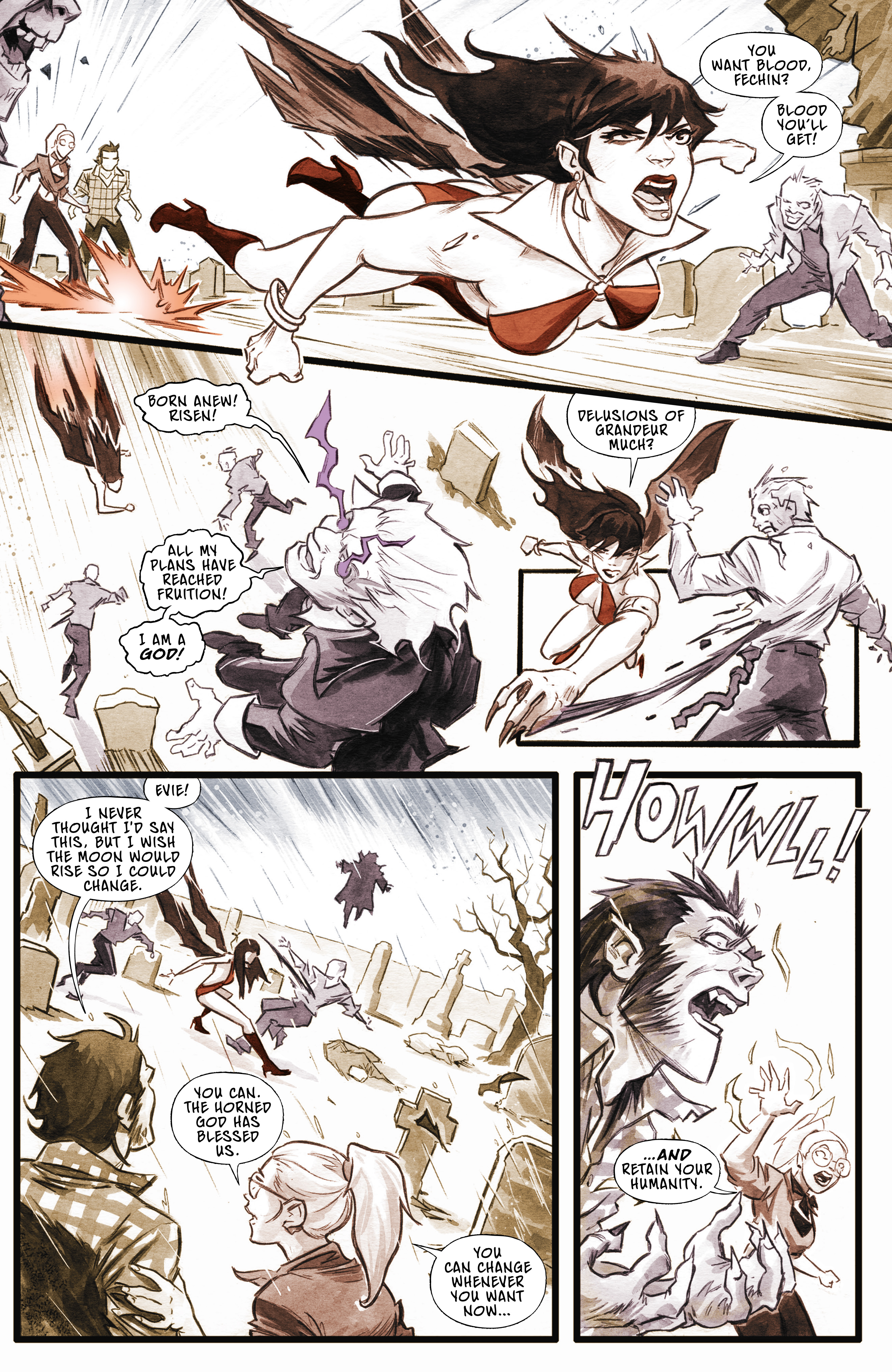 Read online Vampirella: Dead Flowers comic -  Issue #4 - 13
