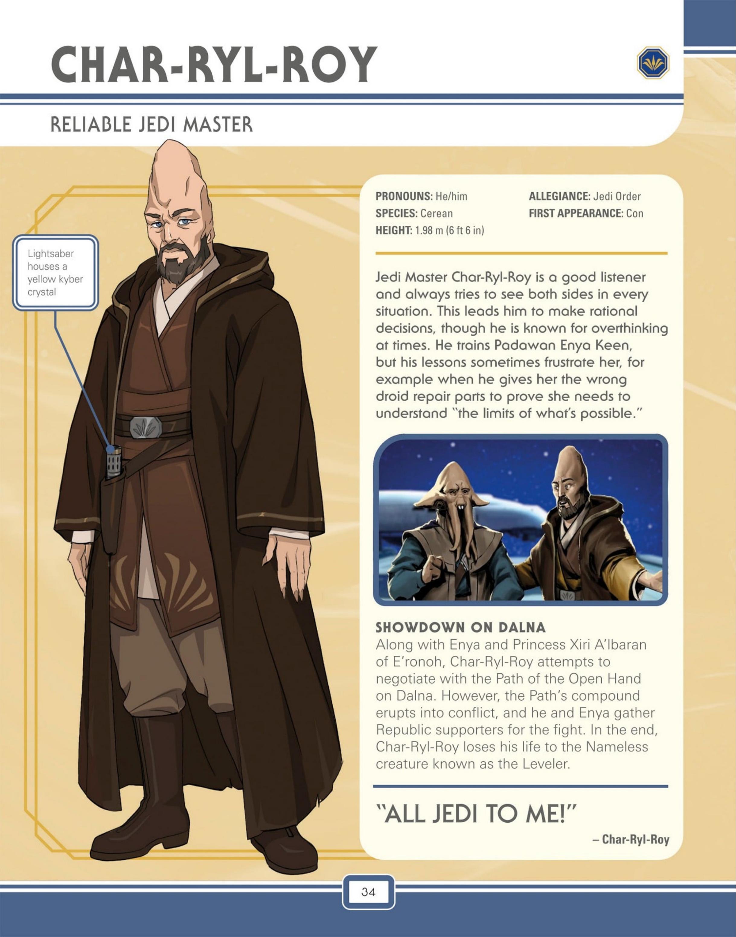 Read online Star Wars: The High Republic Character Encyclopedia comic -  Issue # TPB (Part 1) - 36