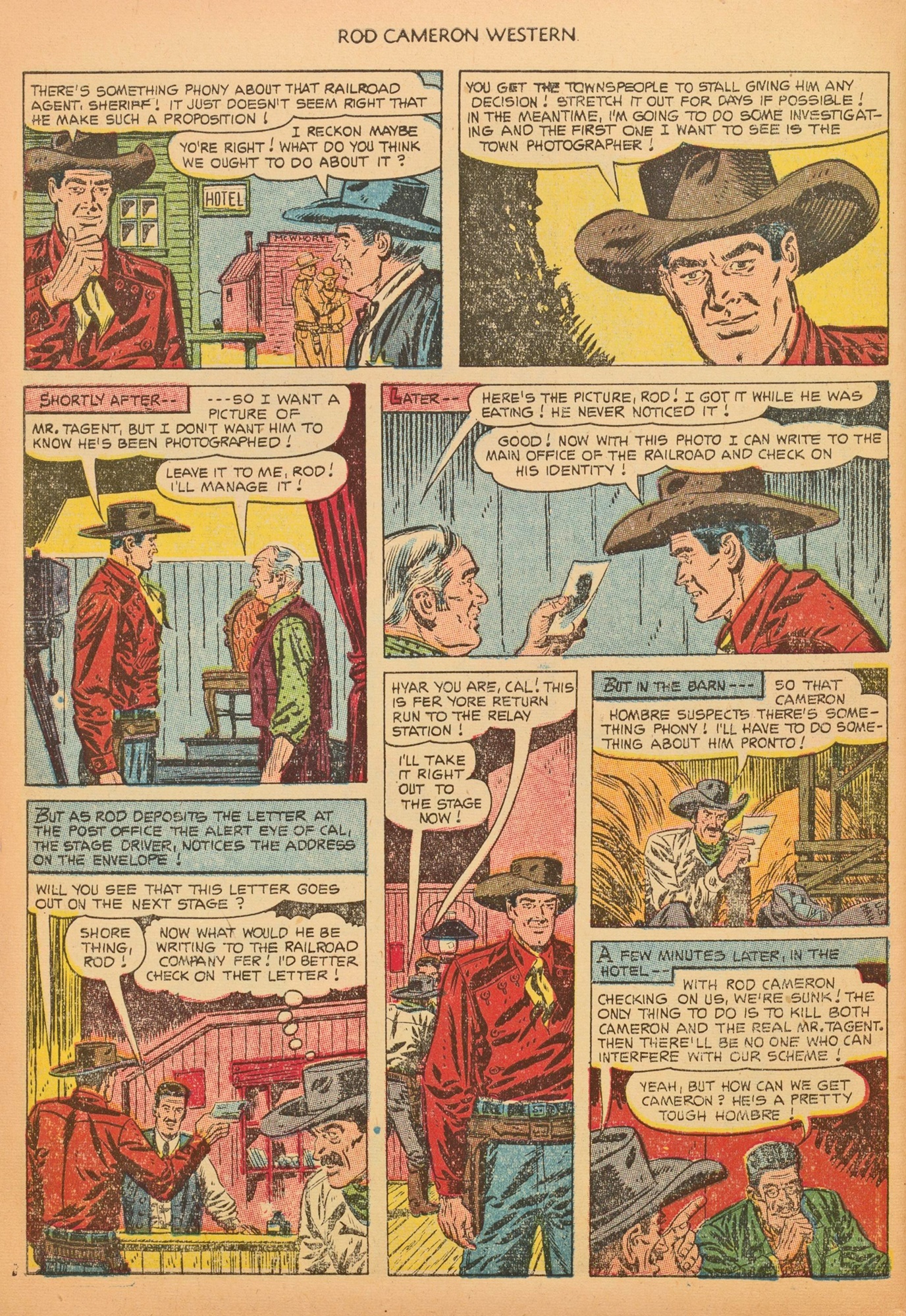 Read online Rod Cameron Western comic -  Issue #19 - 30