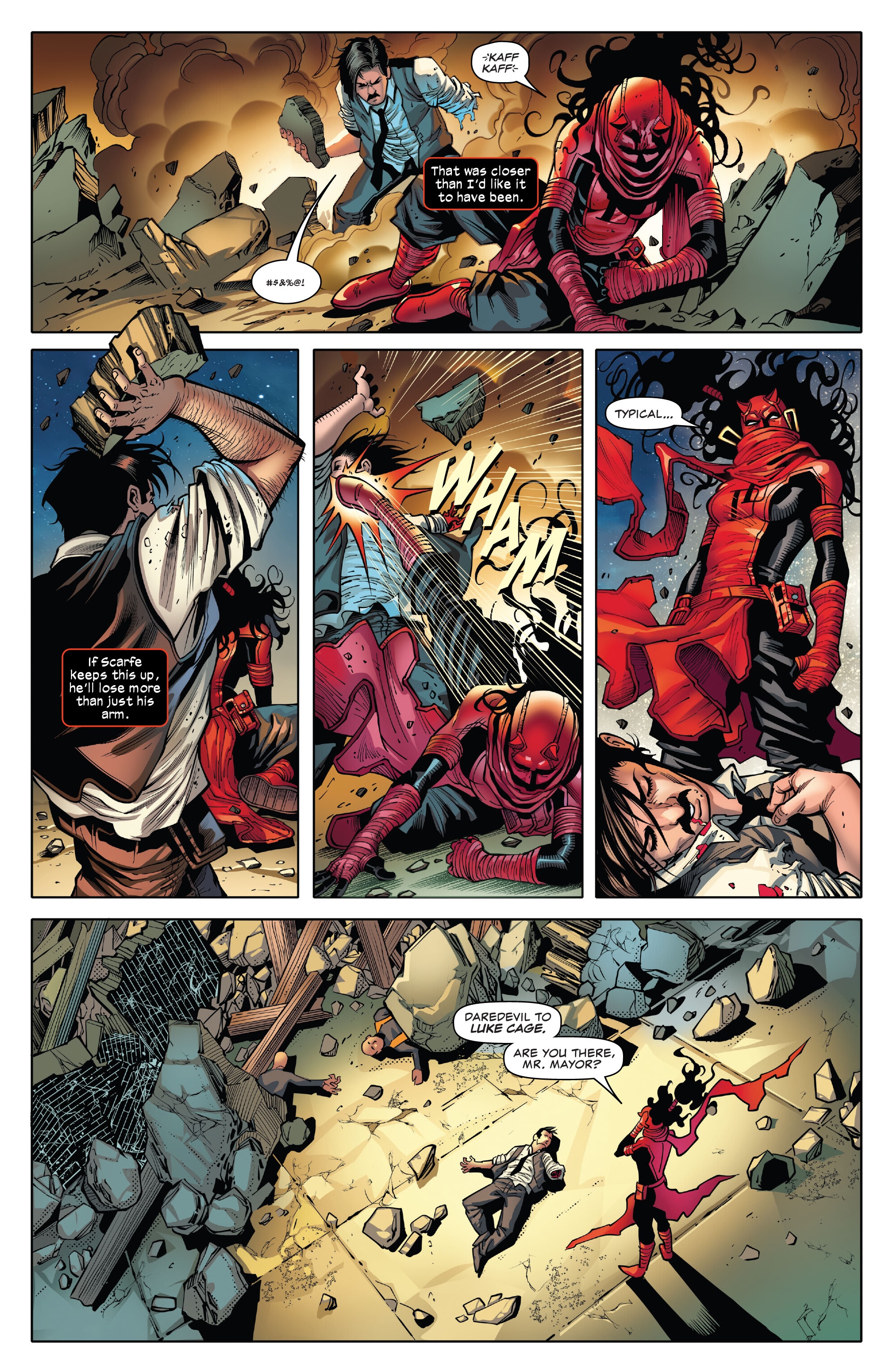 Read online Daredevil: Gang War comic -  Issue #2 - 17