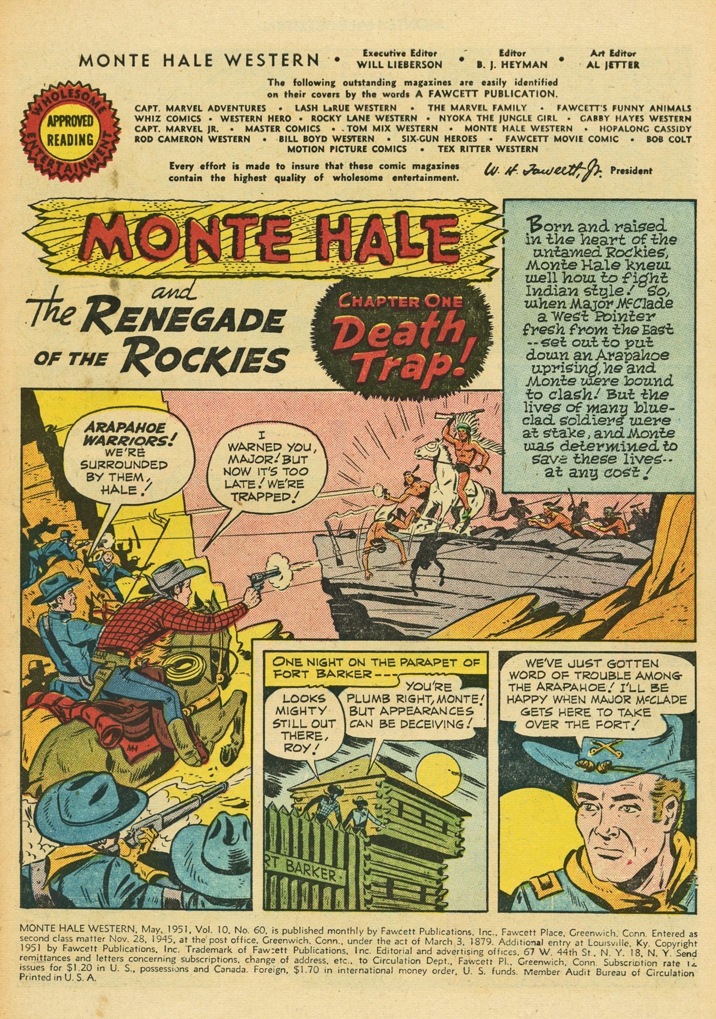 Read online Monte Hale Western comic -  Issue #60 - 3