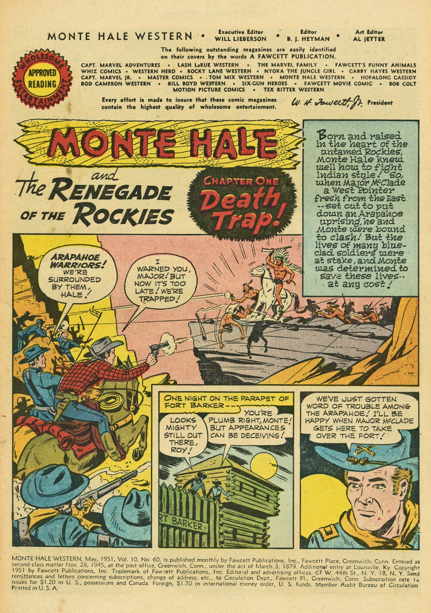 Read online Monte Hale Western comic -  Issue #60 - 3