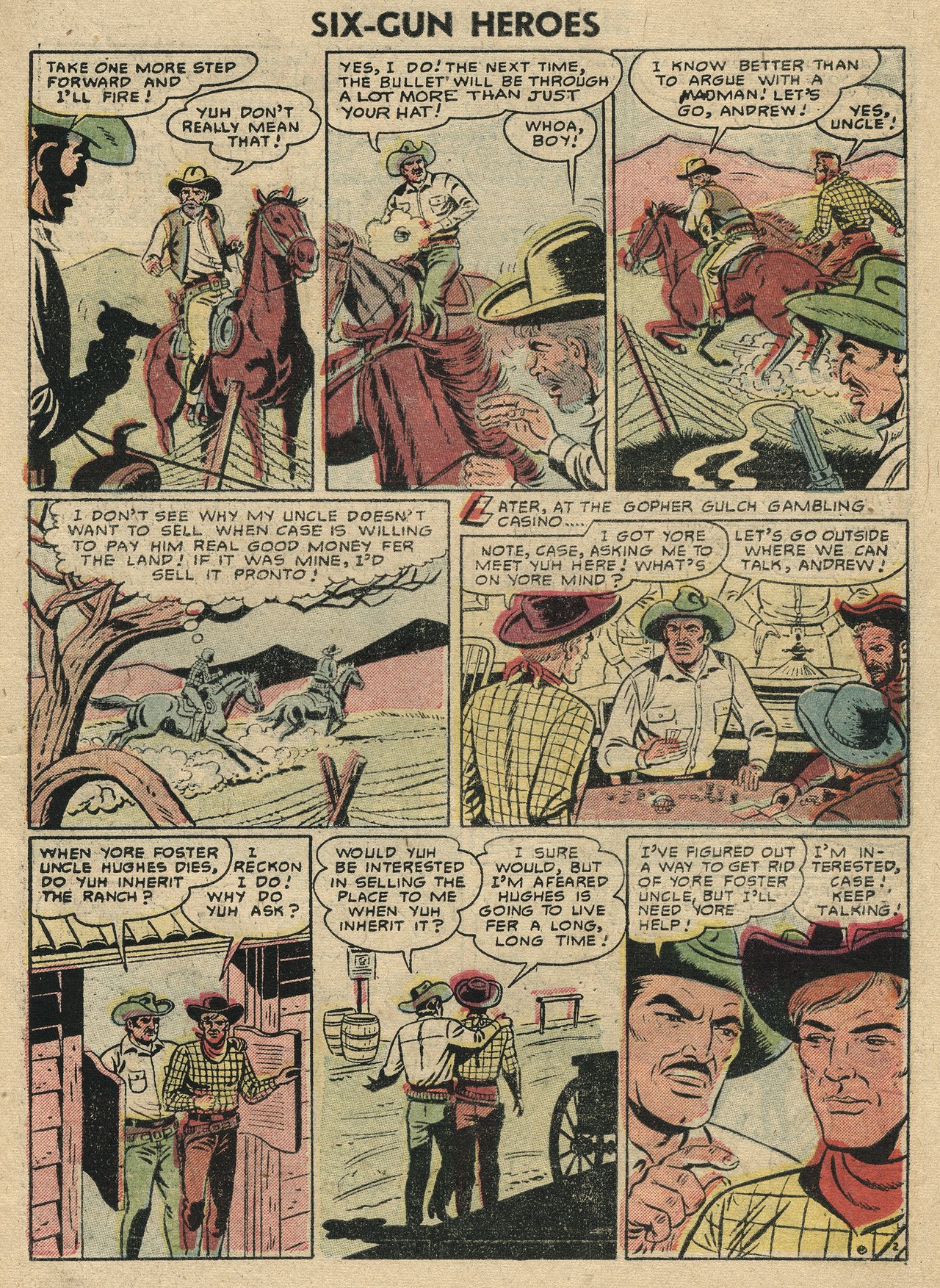 Read online Six-Gun Heroes comic -  Issue #38 - 27