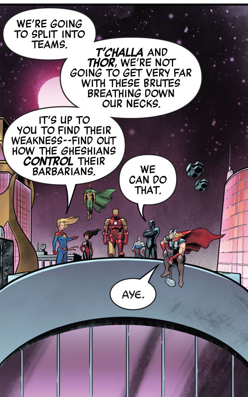 Read online Avengers United Infinity Comic comic -  Issue #15 - 18