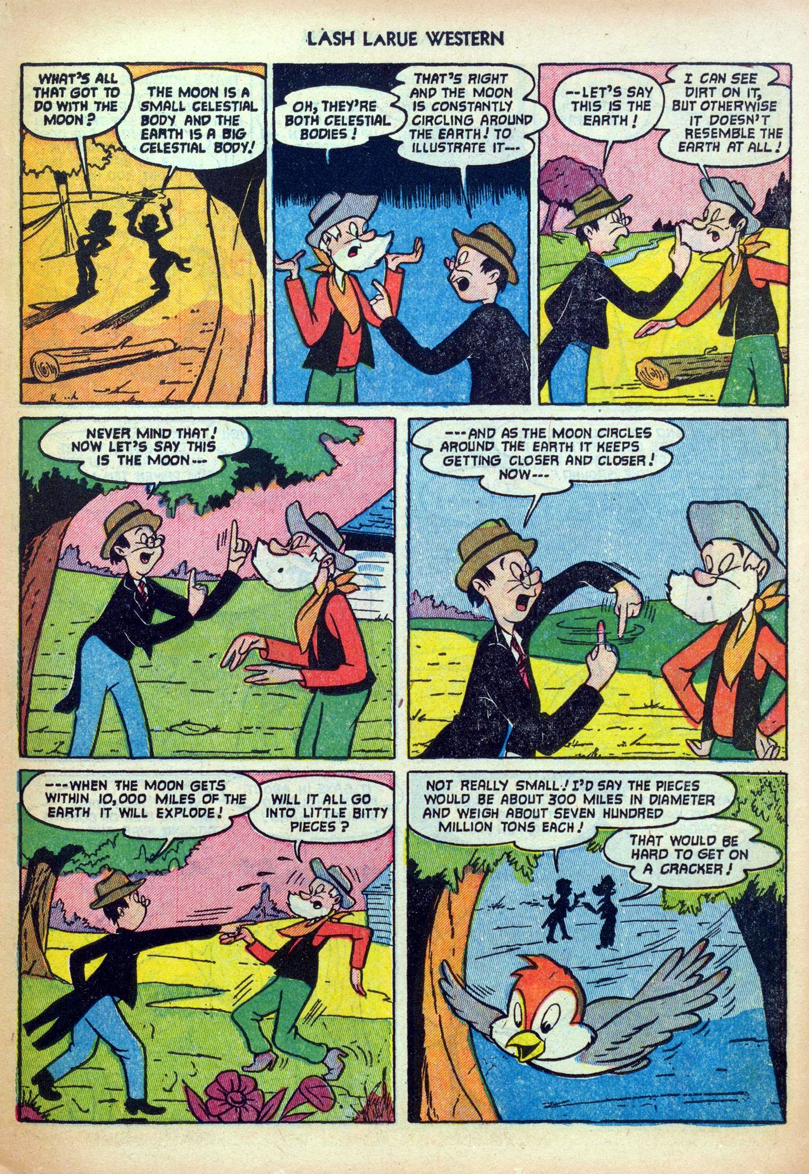 Read online Lash Larue Western (1949) comic -  Issue #30 - 15