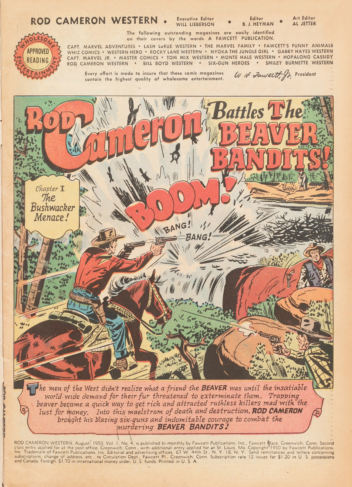 Read online Rod Cameron Western comic -  Issue #4 - 3