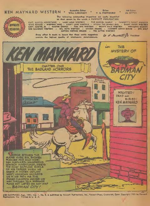 Read online Ken Maynard Western comic -  Issue #5 - 3