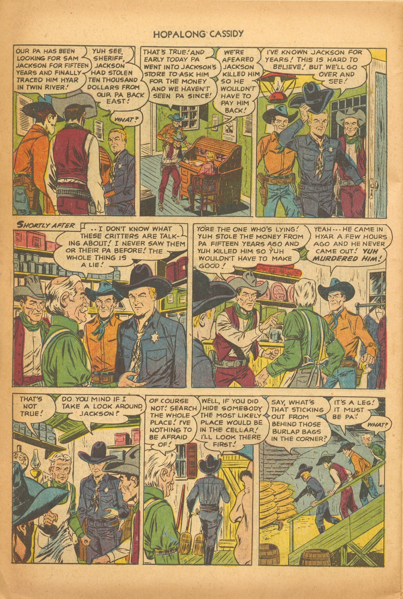 Read online Hopalong Cassidy comic -  Issue #72 - 30