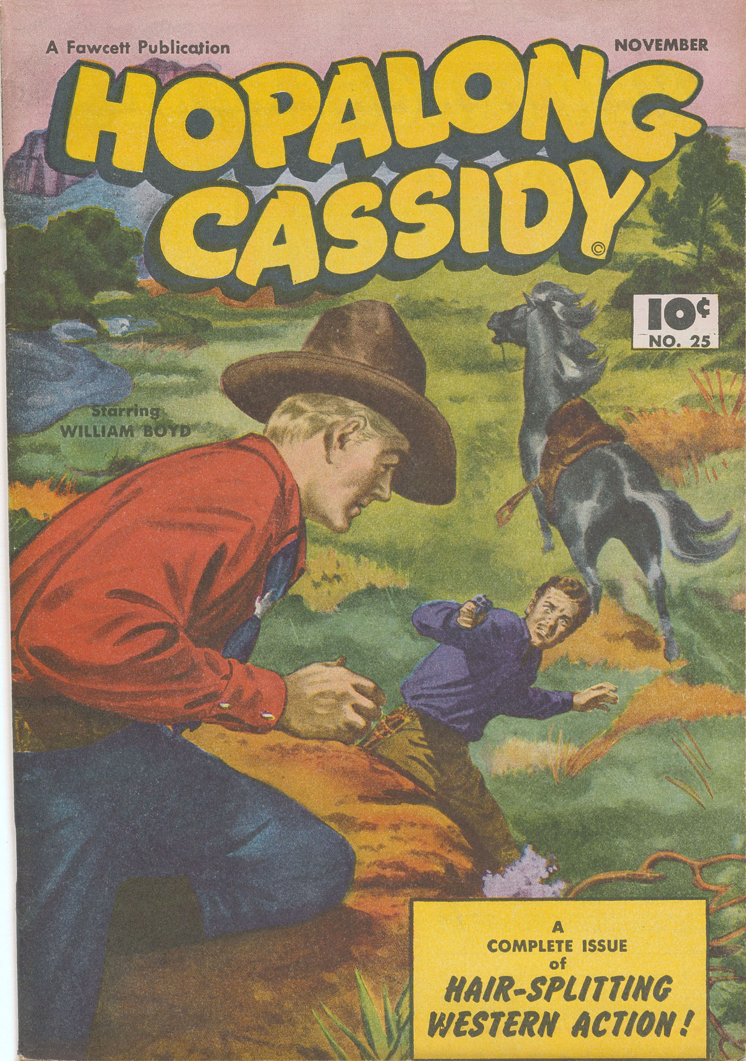Read online Hopalong Cassidy comic -  Issue #25 - 1