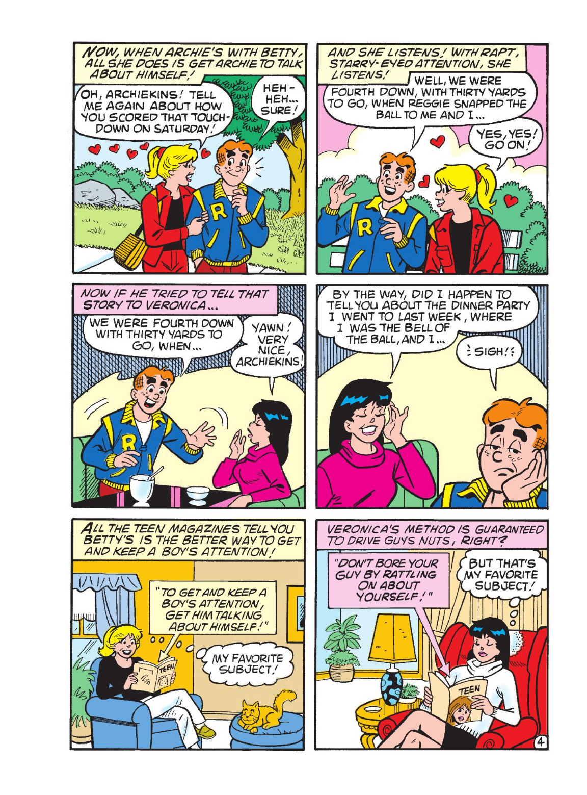 Read online World of Betty & Veronica Digest comic -  Issue #18 - 122