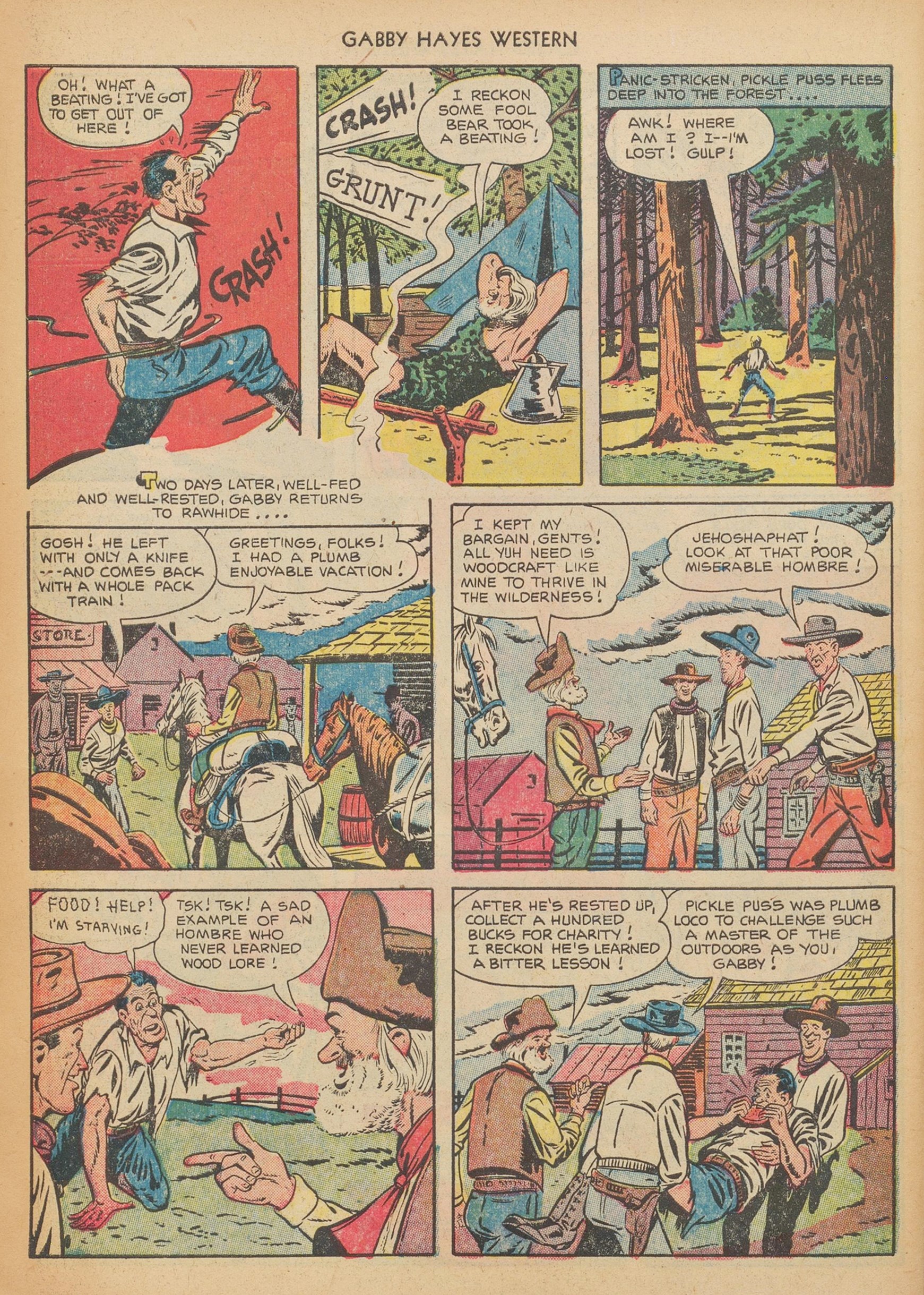 Read online Gabby Hayes Western comic -  Issue #42 - 34