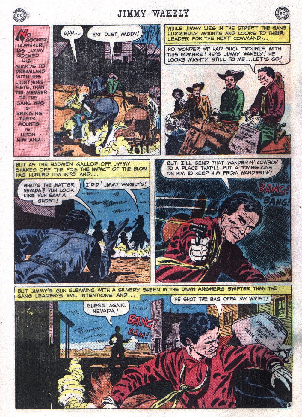 Read online Jimmy Wakely comic -  Issue #6 - 6