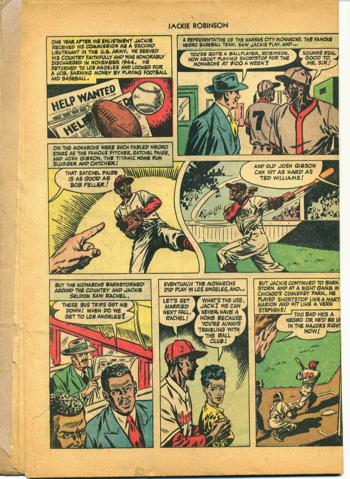 Read online Jackie Robinson comic -  Issue #1 - 9