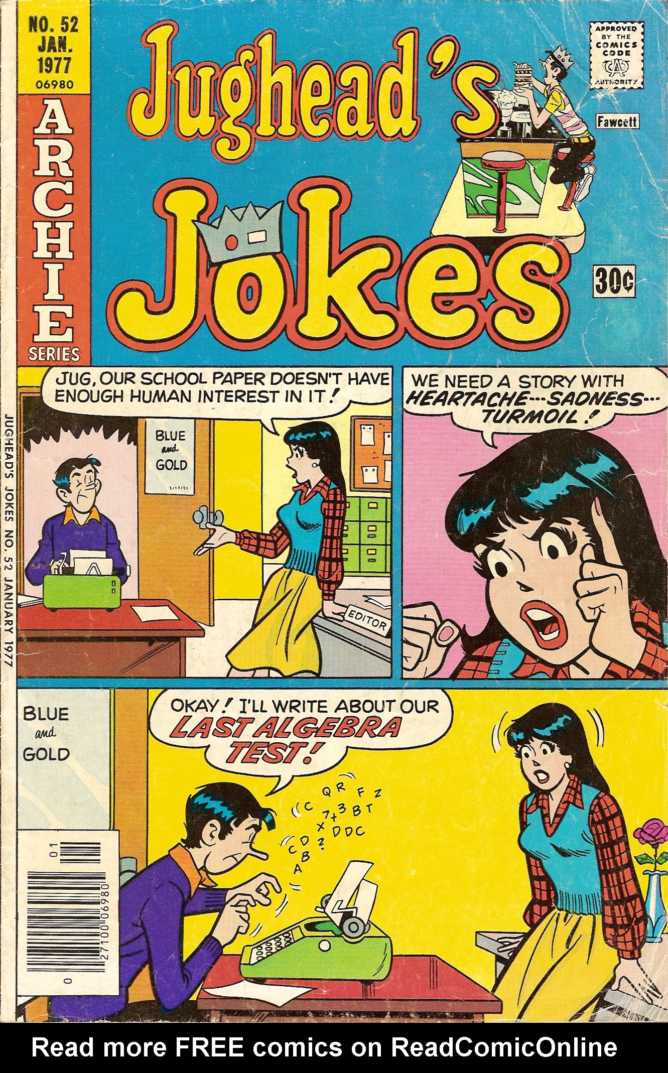 Read online Jughead's Jokes comic -  Issue #52 - 1