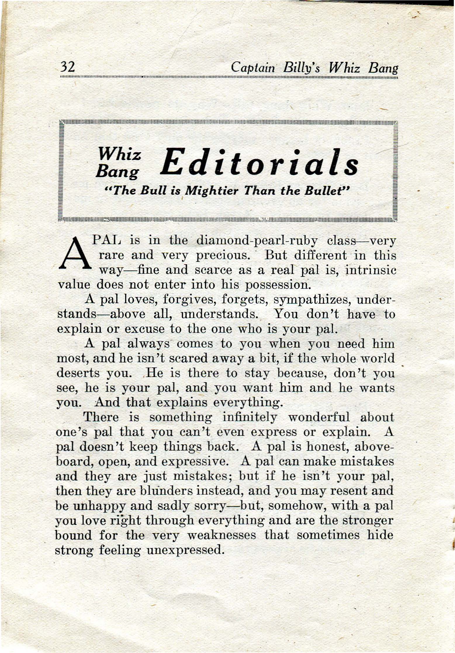 Read online Captain Billy's Whiz Bang comic -  Issue #19 - 34