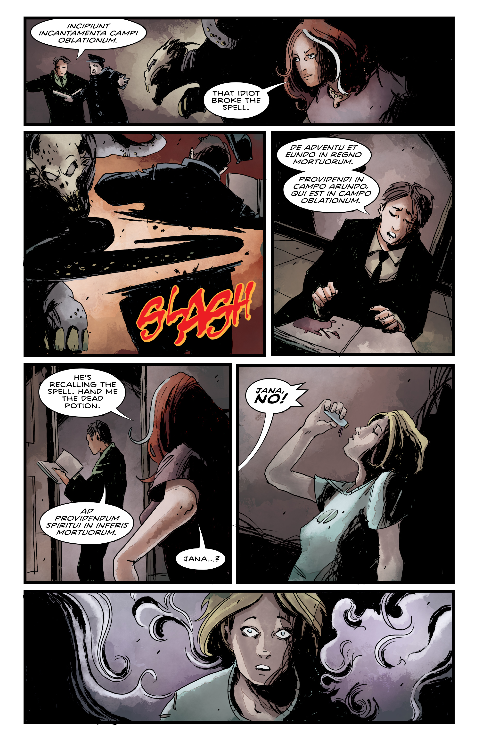 Read online The Case of the Bleeding Wall comic -  Issue #4 - 15