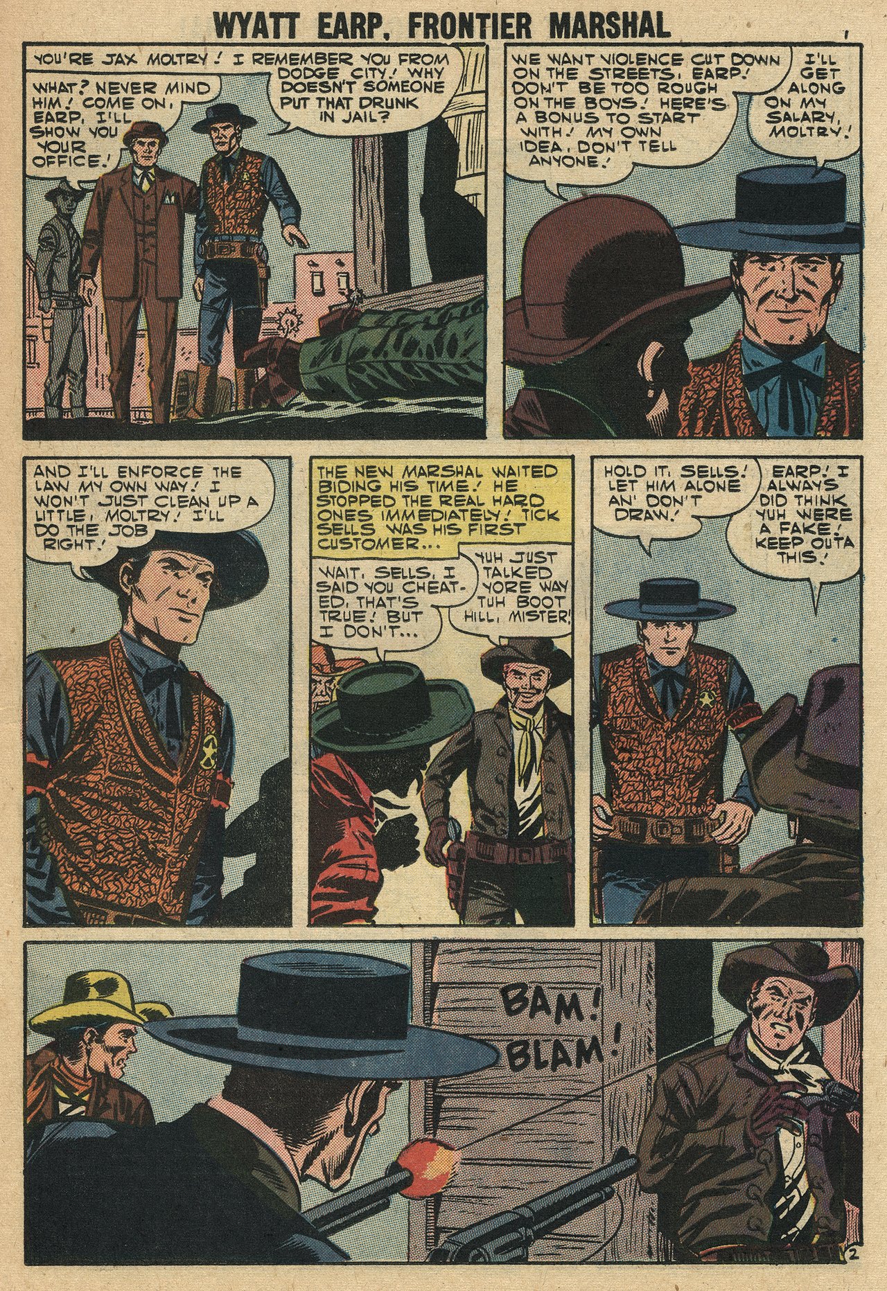 Read online Wyatt Earp Frontier Marshal comic -  Issue #18 - 11