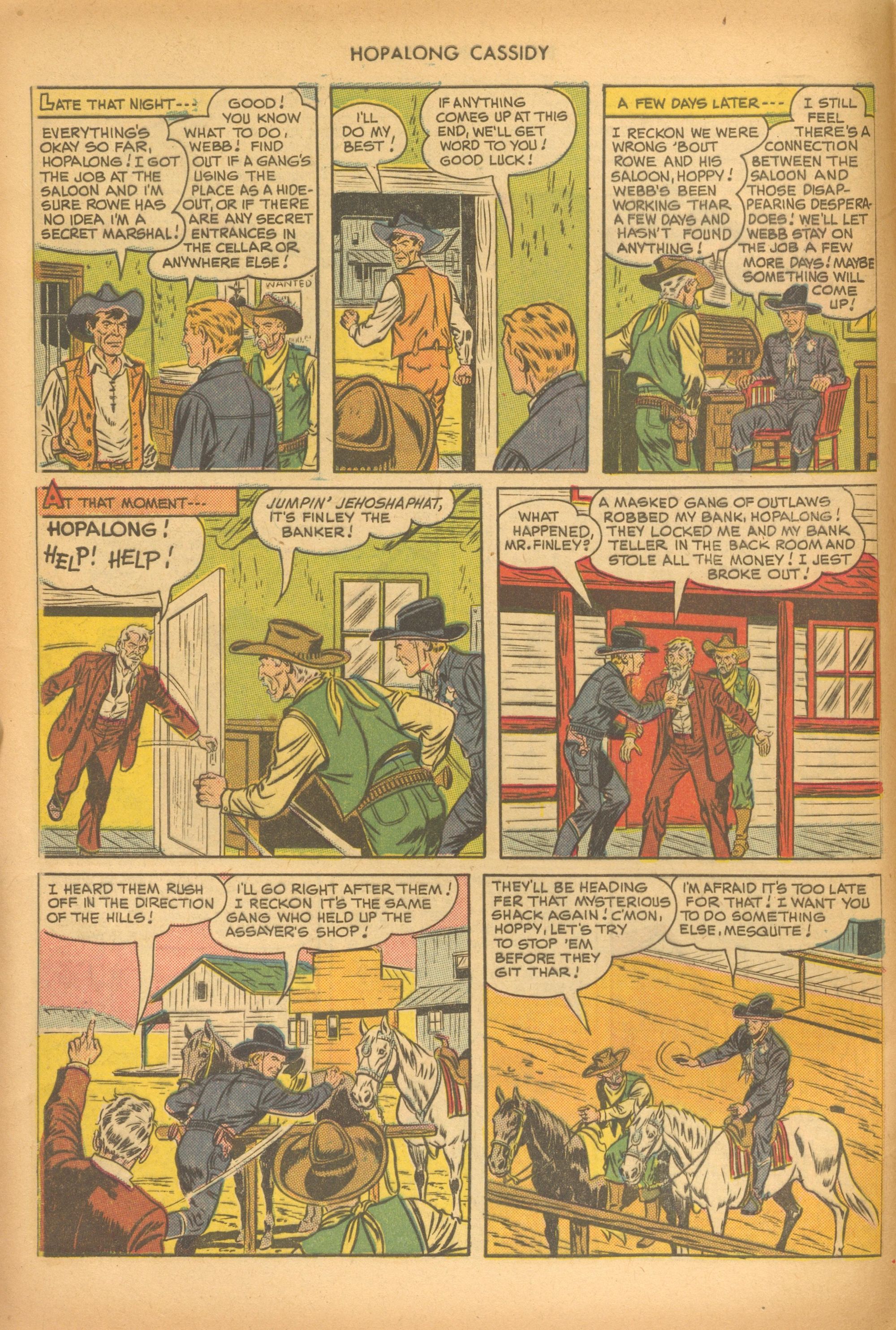 Read online Hopalong Cassidy comic -  Issue #43 - 8