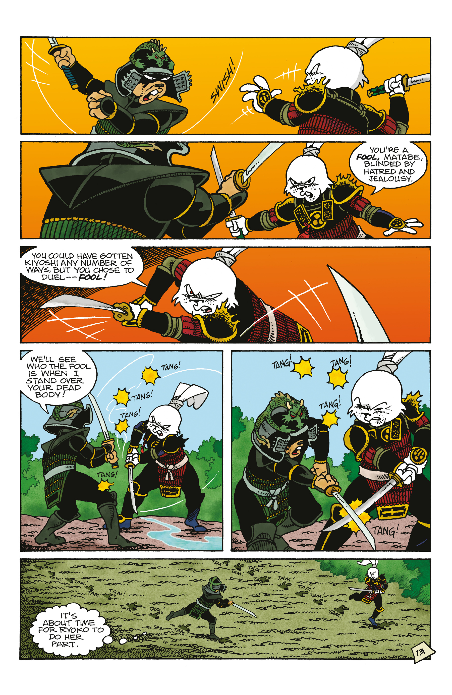 Read online Space Usagi: Death and Honor comic -  Issue #3 - 15
