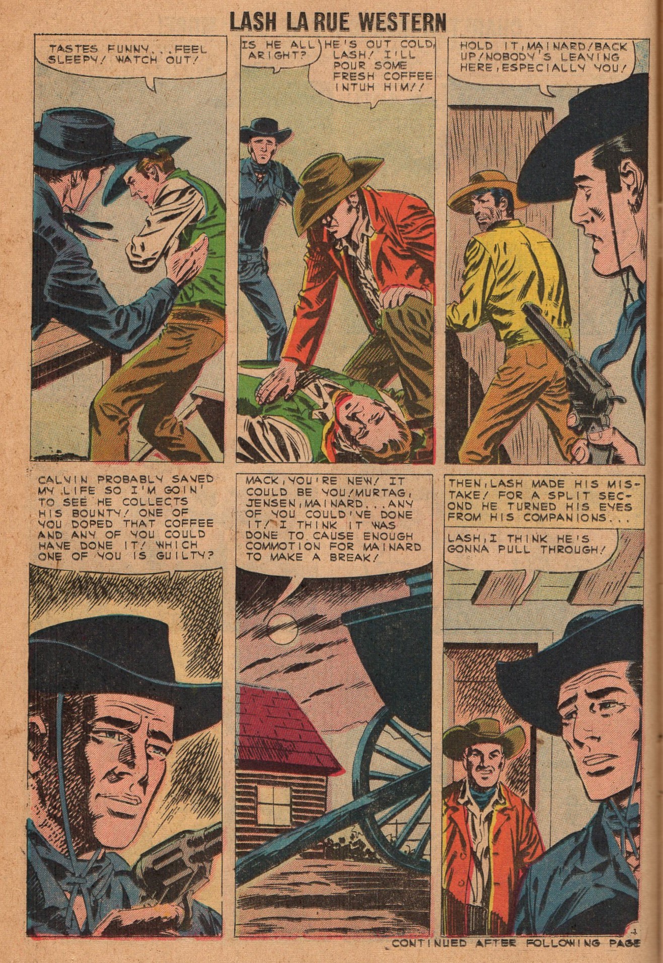 Read online Lash Larue Western (1949) comic -  Issue #83 - 14