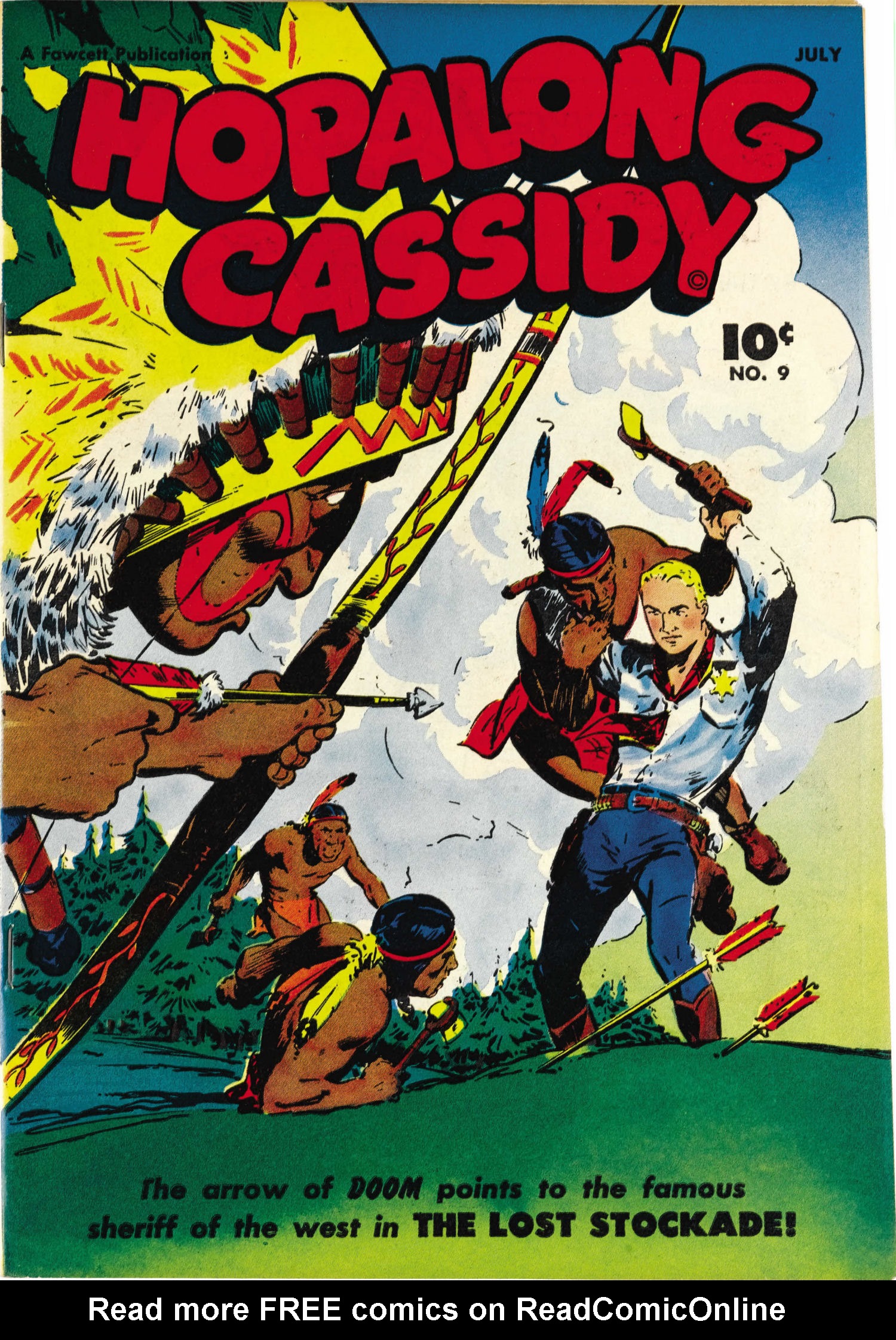 Read online Hopalong Cassidy comic -  Issue #9 - 1