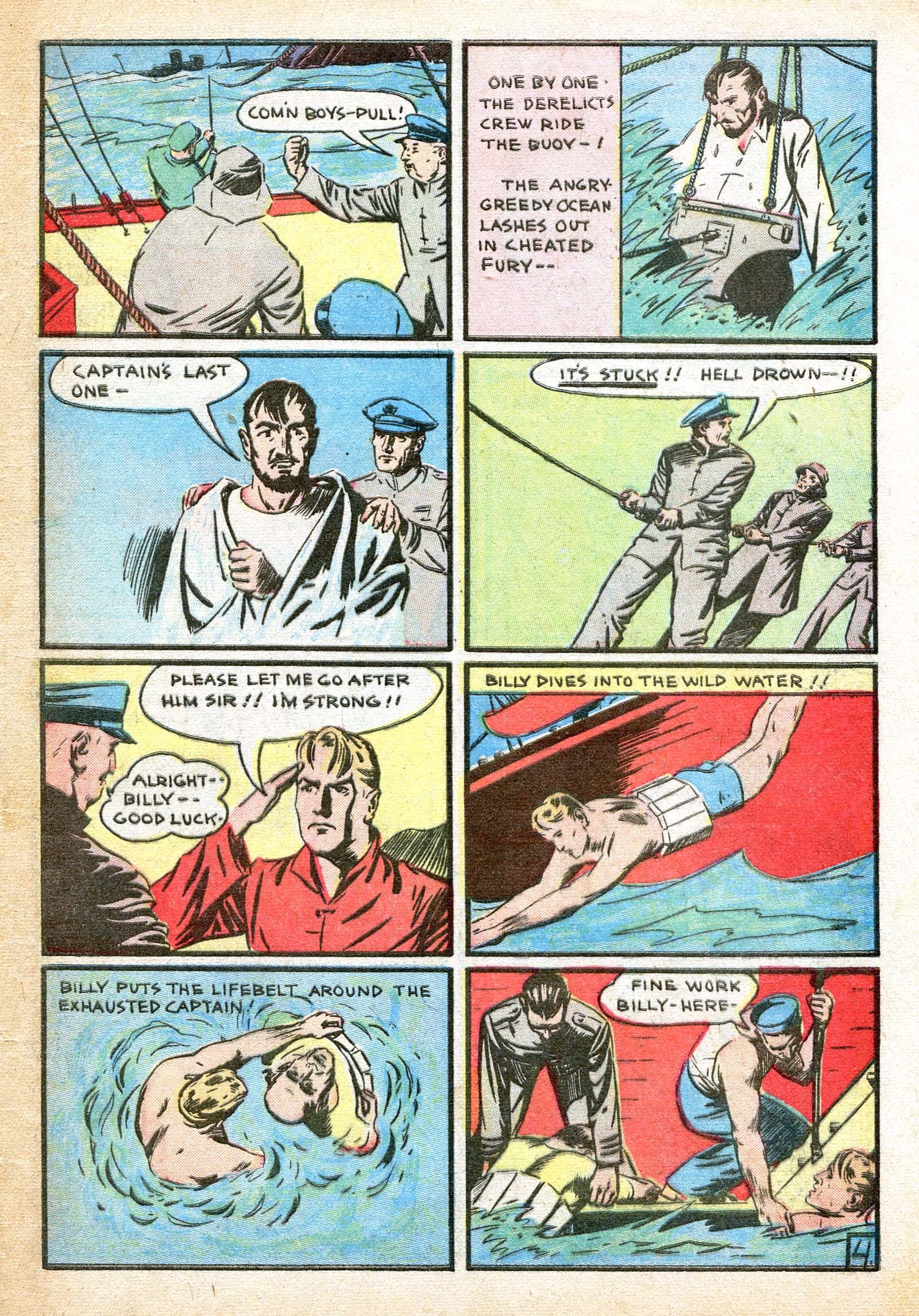 Read online Masked Marvel comic -  Issue #3 - 63