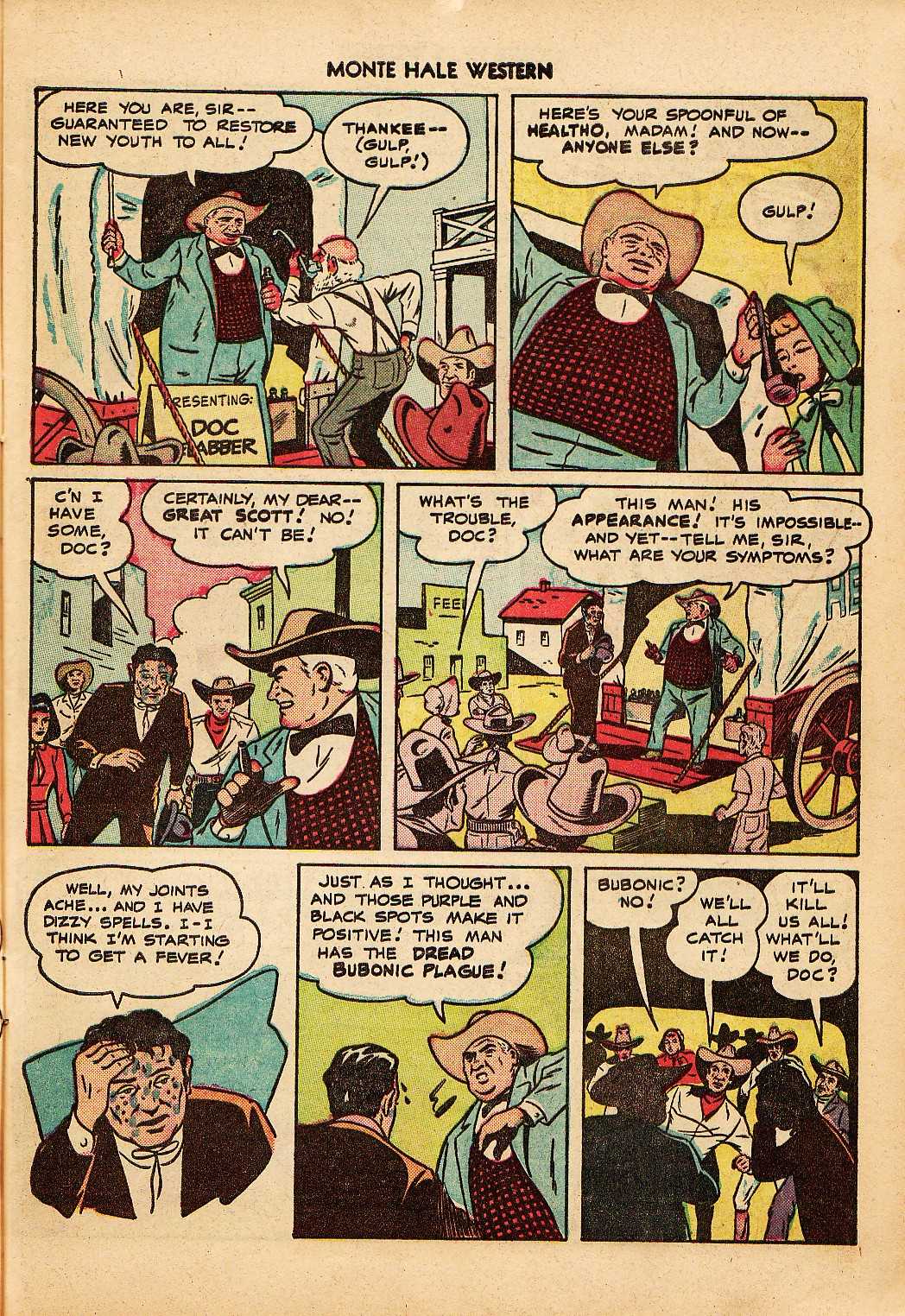 Read online Monte Hale Western comic -  Issue #38 - 16