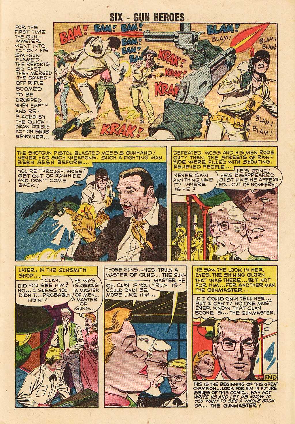 Read online Six-Gun Heroes comic -  Issue #57 - 21