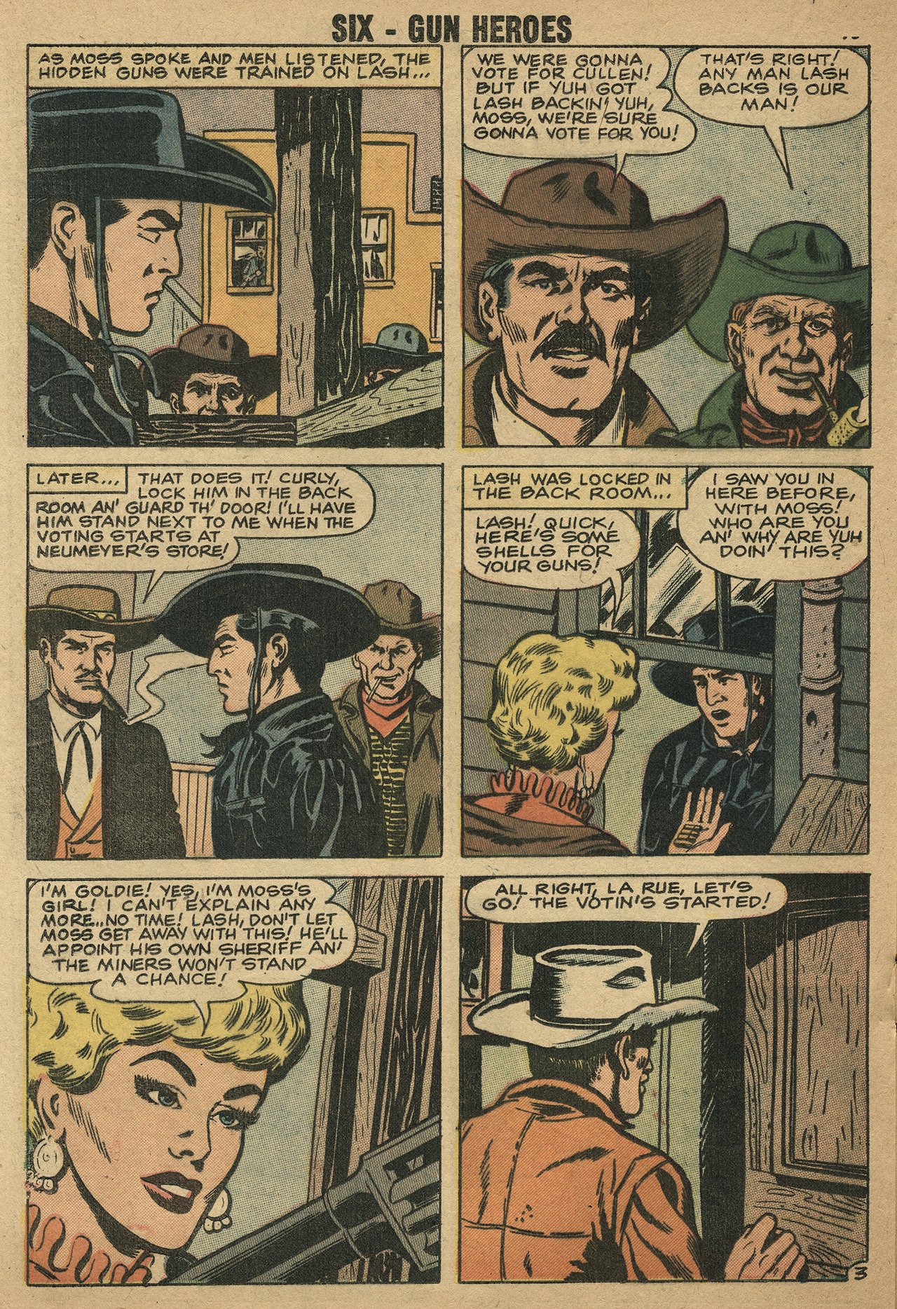 Read online Six-Gun Heroes comic -  Issue #50 - 19