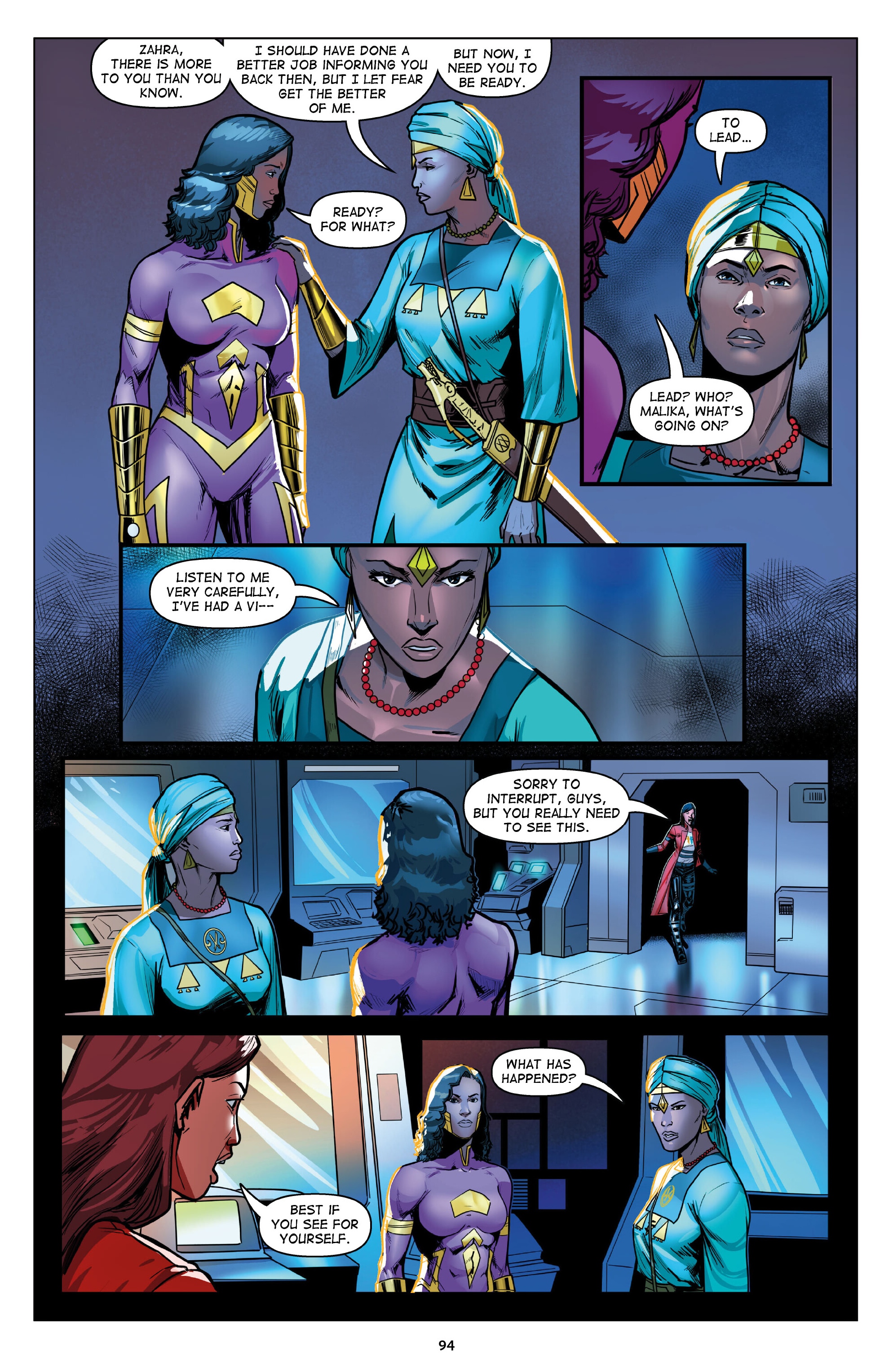 Read online The Oloris: Heroes Will Unite comic -  Issue # TPB (Part 1) - 94