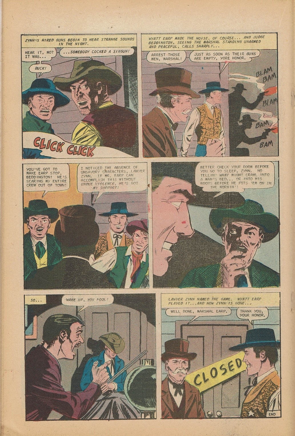 Read online Wyatt Earp Frontier Marshal comic -  Issue #69 - 18