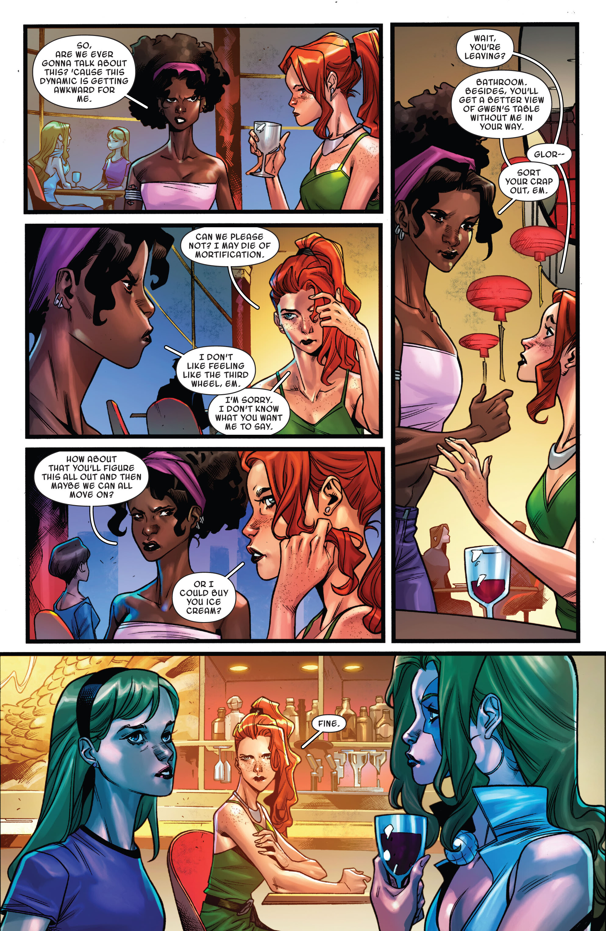 Read online Spider-Gwen: Smash comic -  Issue #3 - 7