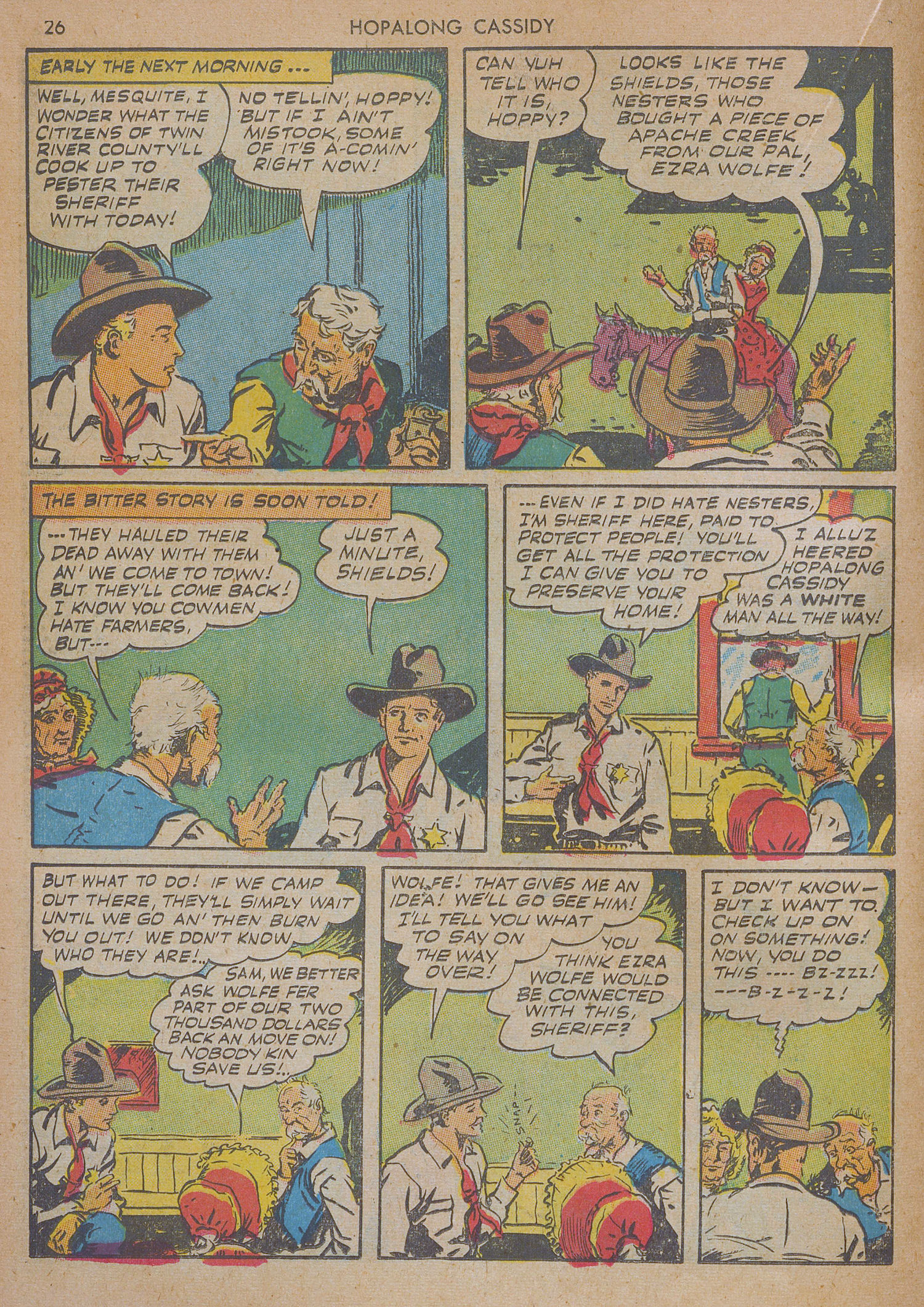 Read online Hopalong Cassidy comic -  Issue #1 - 26