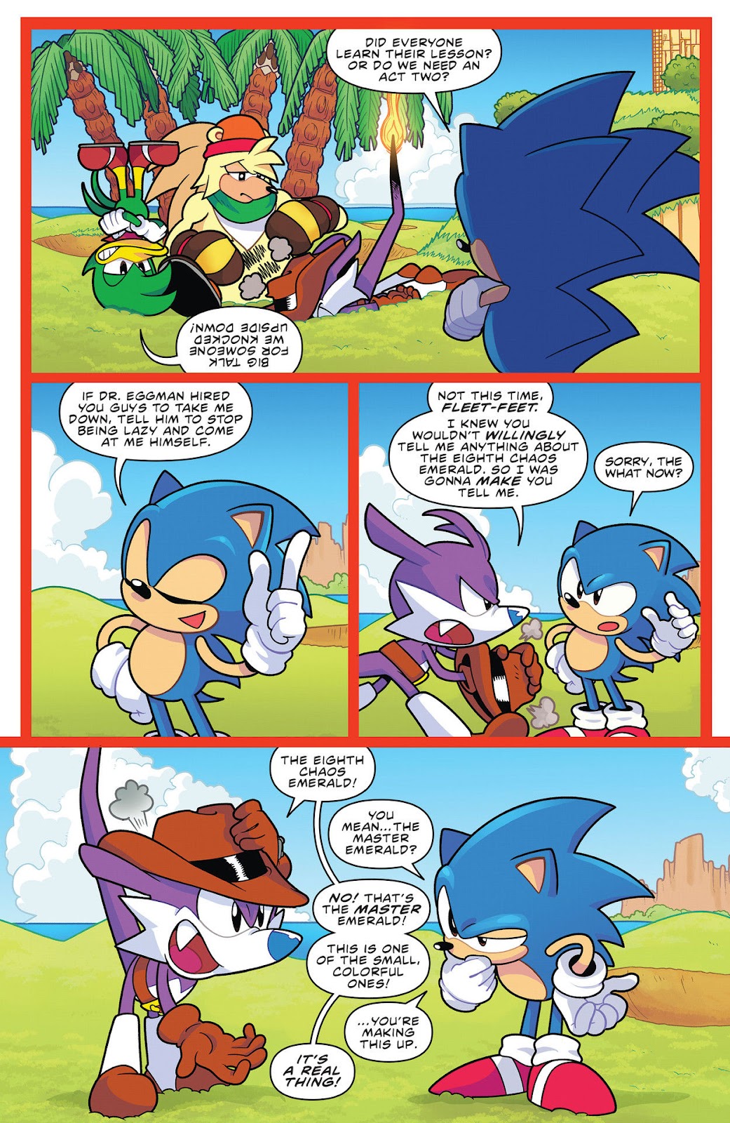 Sonic the Hedgehog: Fang the Hunter issue 1 - Page 8