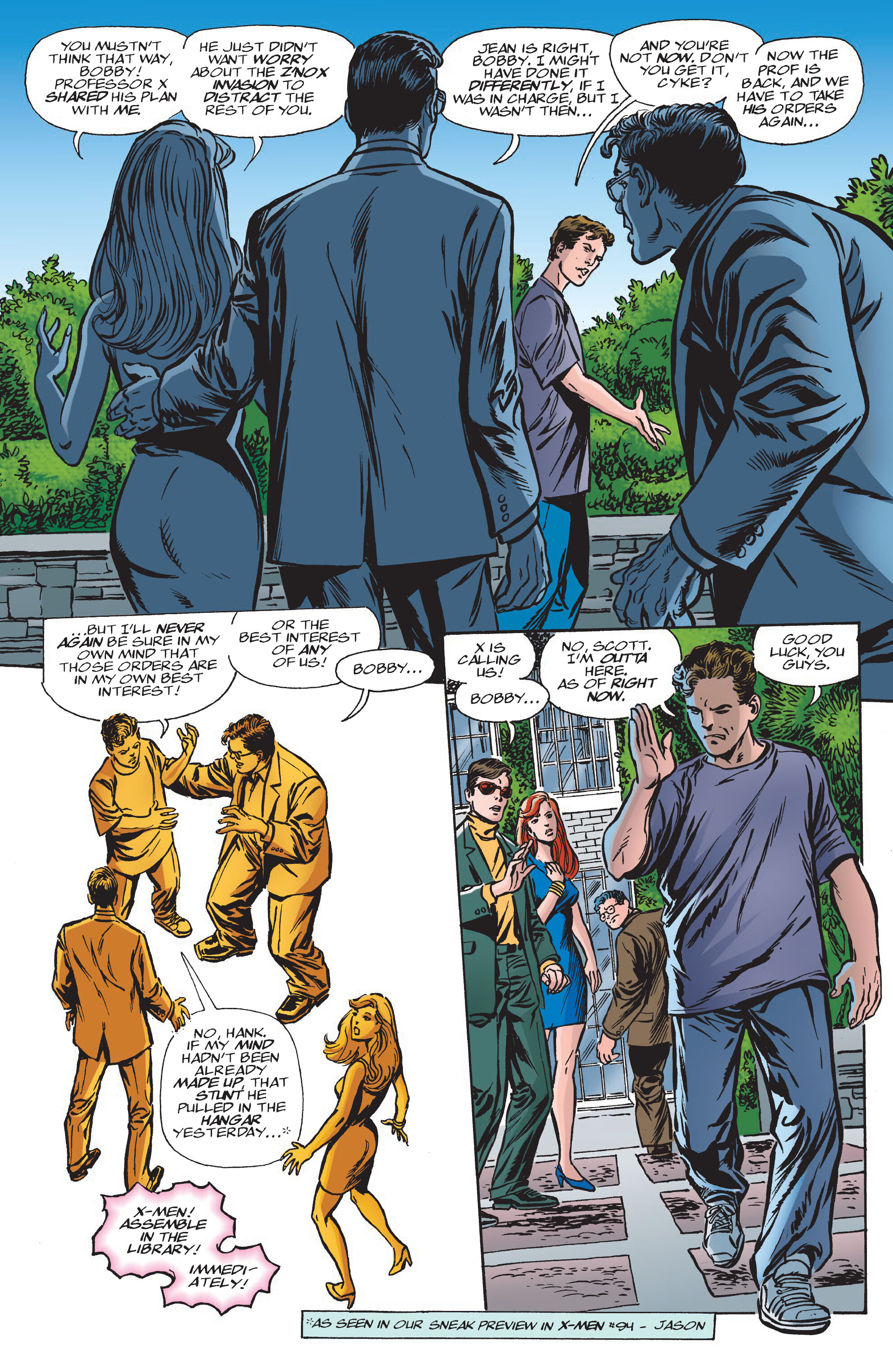 Read online X-Men: The Hidden Years comic -  Issue # TPB (Part 1) - 22