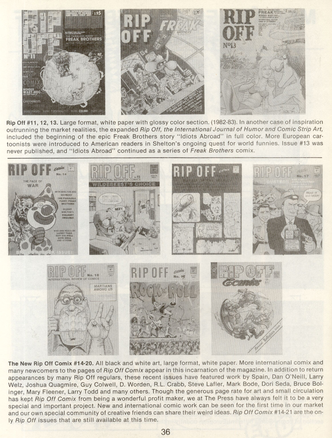 Read online Rip Off Comix comic -  Issue #21 - 38